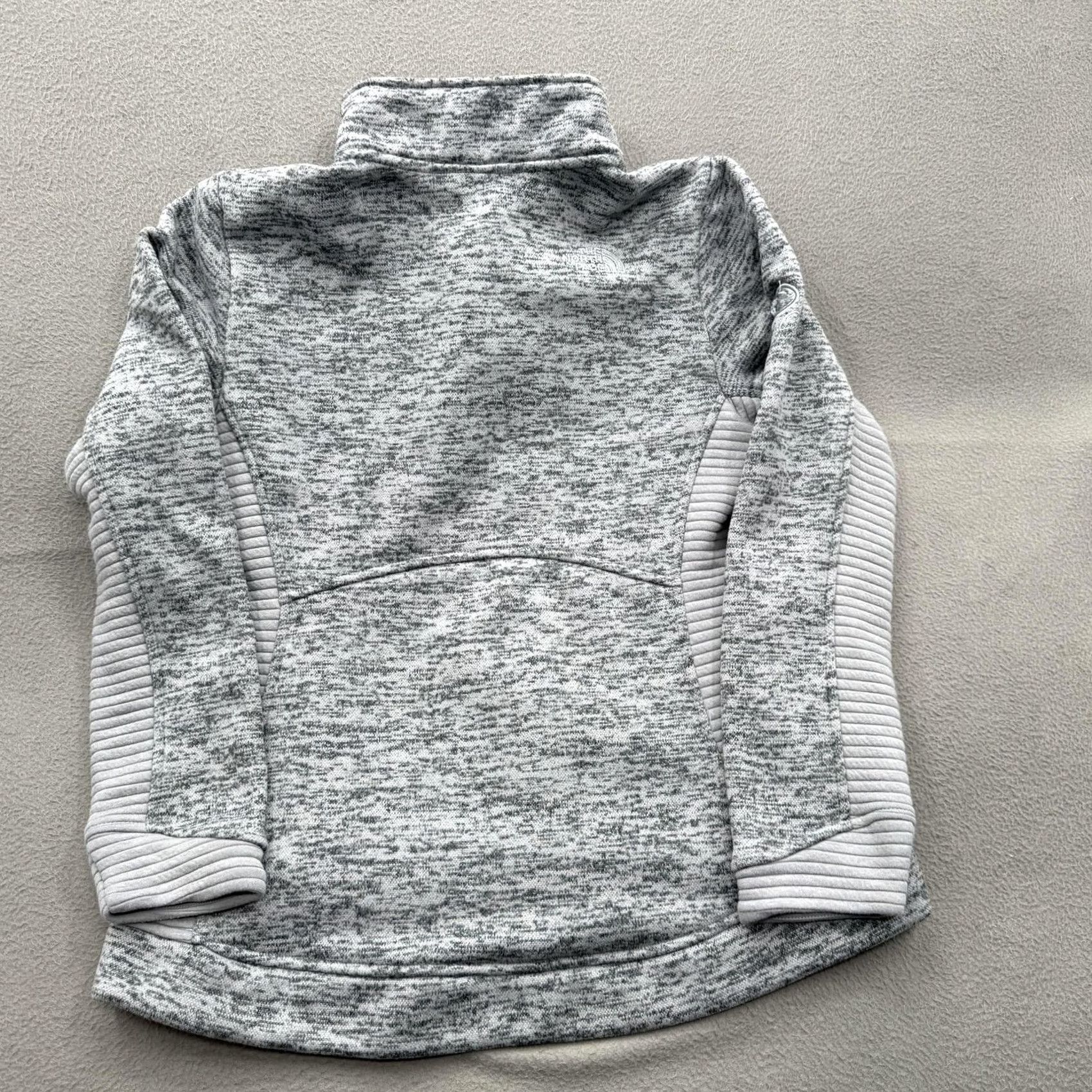 The North Face The North Face Jacket Womens Medium Gray Fleece Full Zip Beaver Creek Ski Resort Size M / US 6-8 / IT 42-44 - 2 Thumbnail