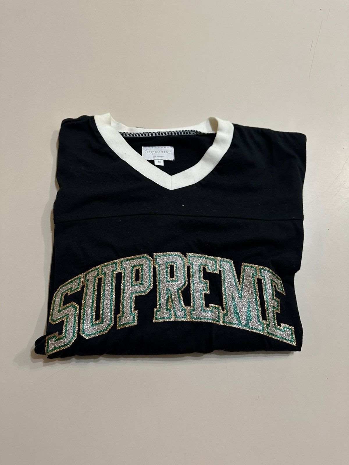 Supreme Glitter arc football top Size US M / EU 48-50 / 2 - 5 Thumbnail