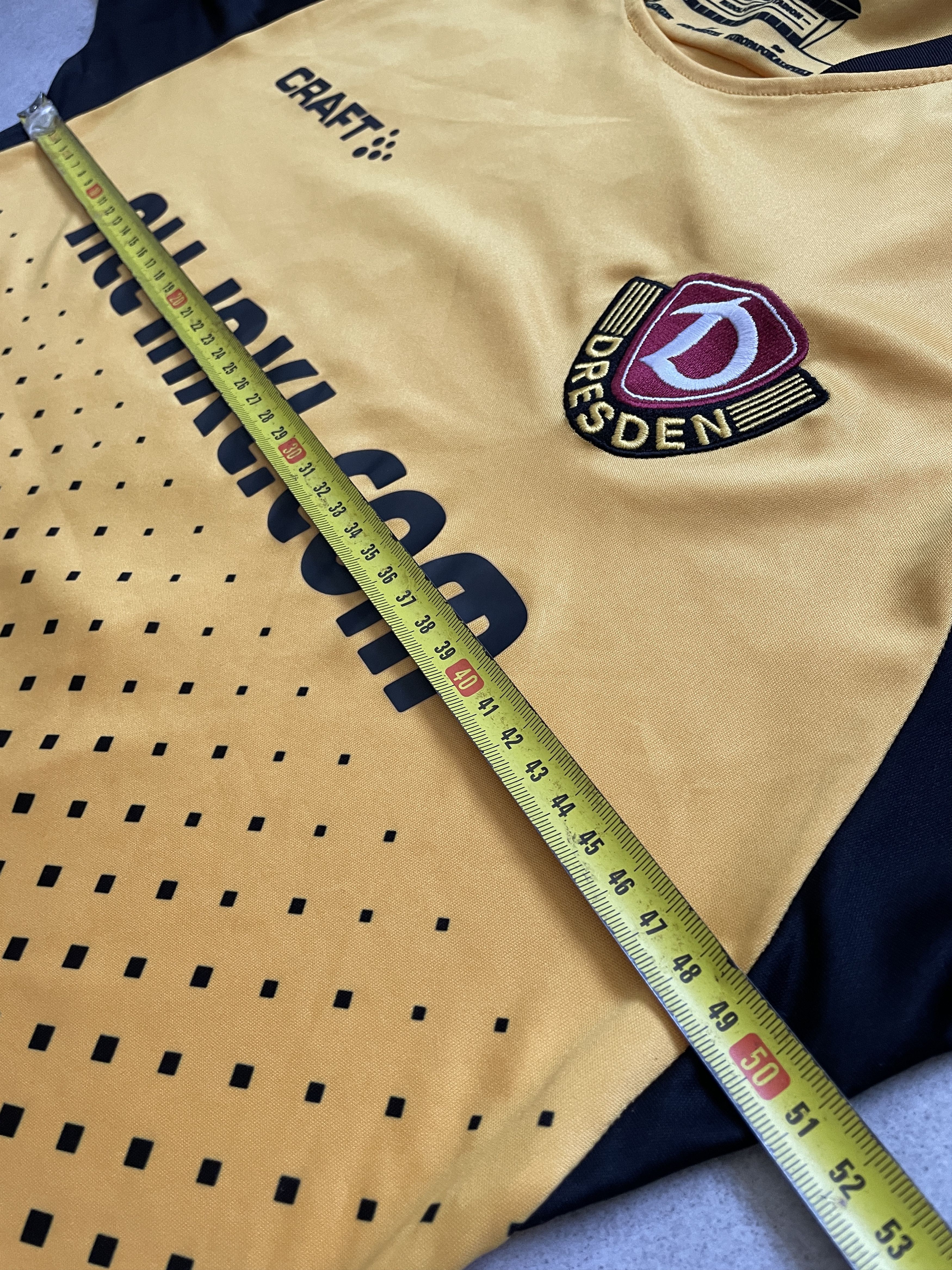 Other DYNAMO DRESDEN CRAFT HARMANN 6 BLOKE SOCCER JERSEY Size US L / EU 52-54 / 3 - 12 Thumbnail