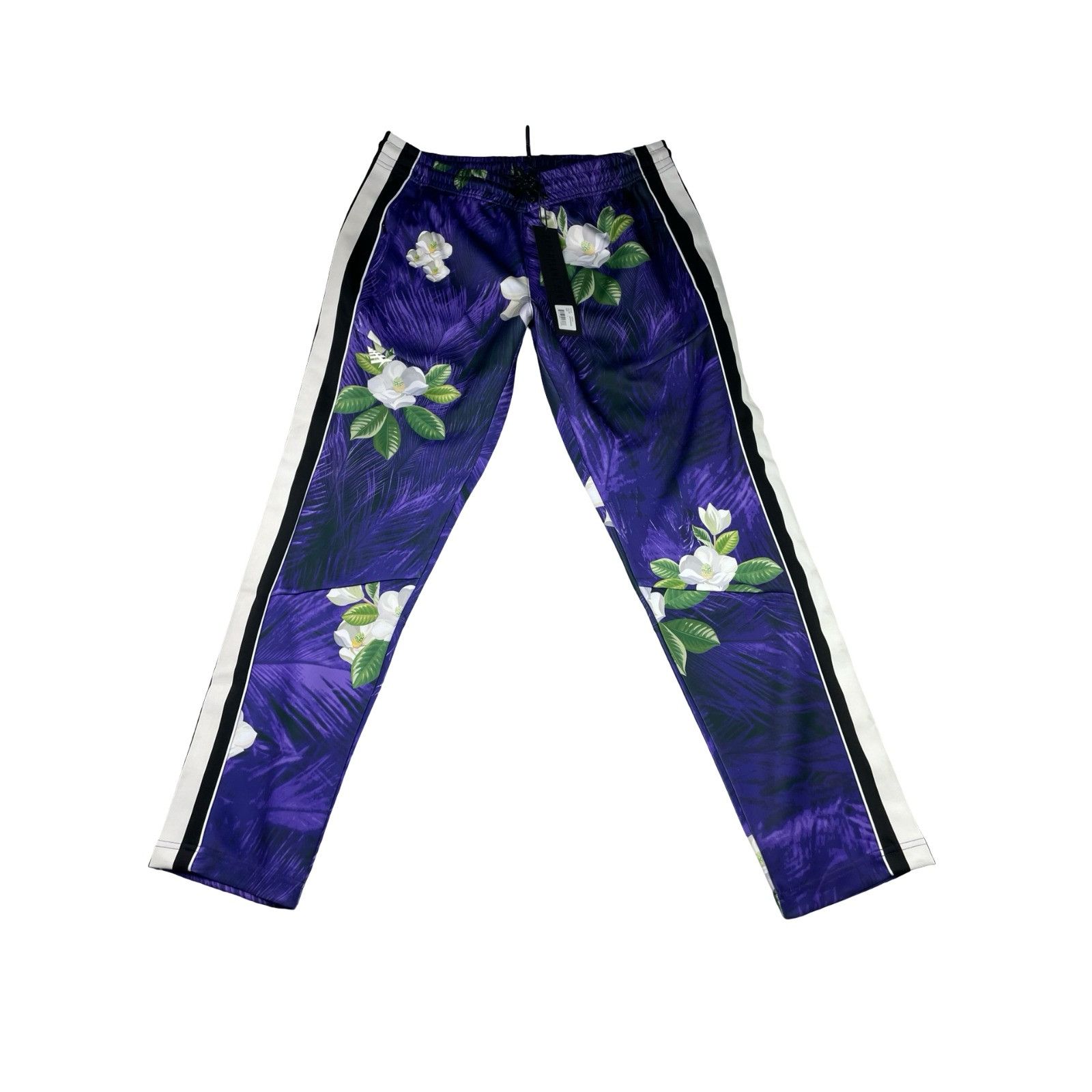 Paper Planes NEW Paperplanes Men's Track Suit Purple Mardigras Floral • L Size US L / EU 52-54 / 3 - 12 Thumbnail