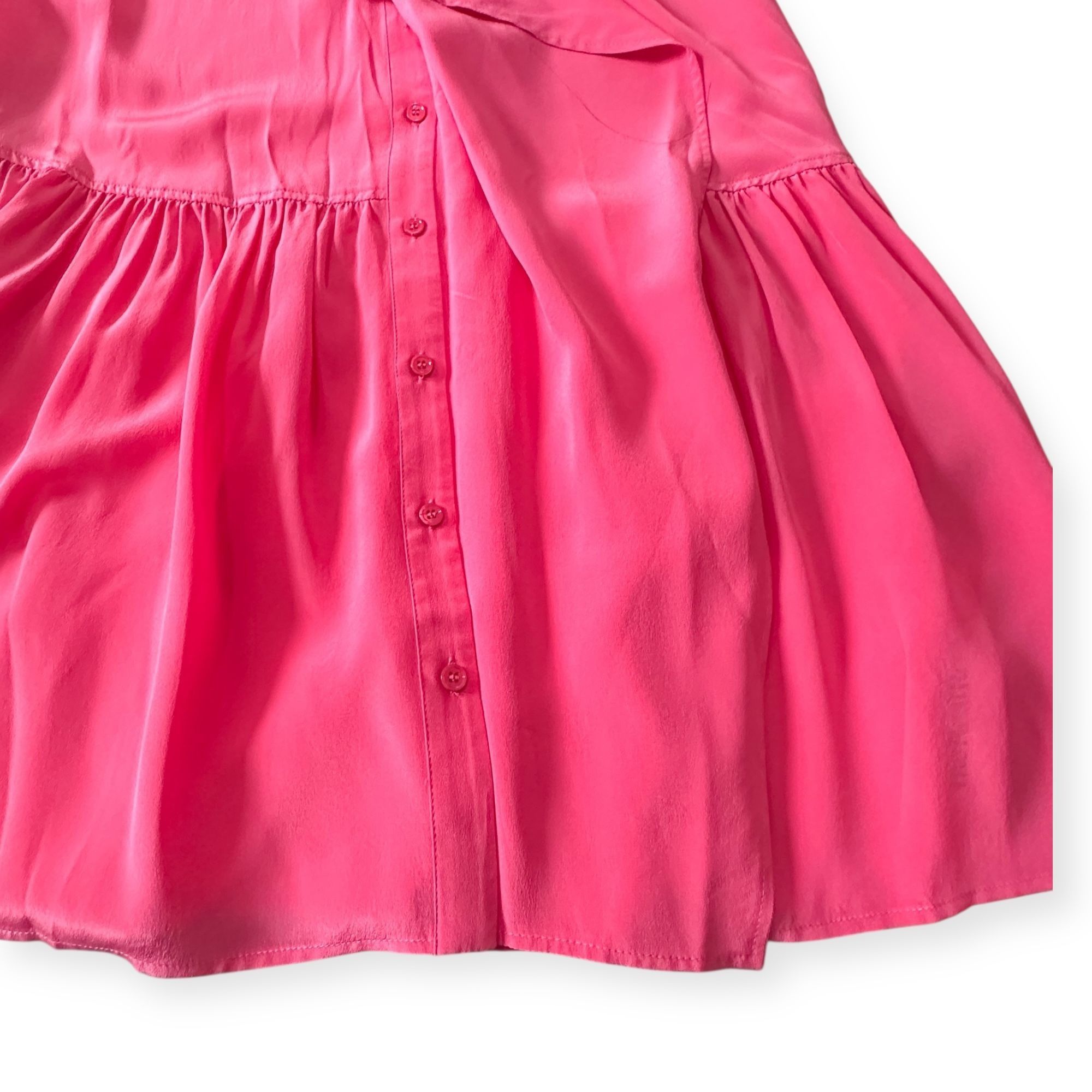 Ulla Johnson ULLA JOHNSON Adalyn Silk Mini Dress, Pink, Size 4, New with Size S / US 4 / IT 40 - 10 Thumbnail