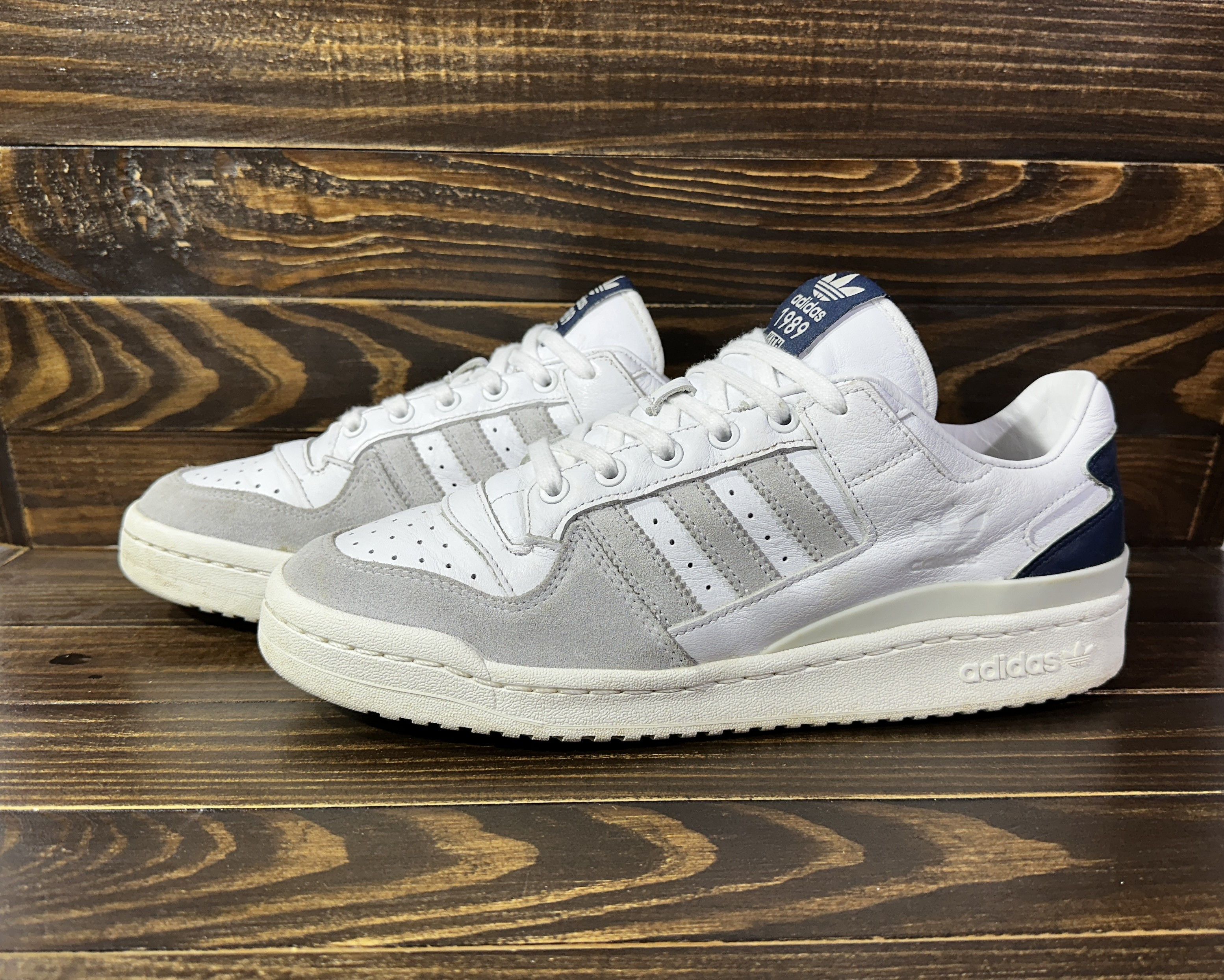 Adidas × Kith Kith x Adidas Forum Low 'Classics Program Navy' Sneakers Size US 9.5 / EU 42-43 - 19 Thumbnail