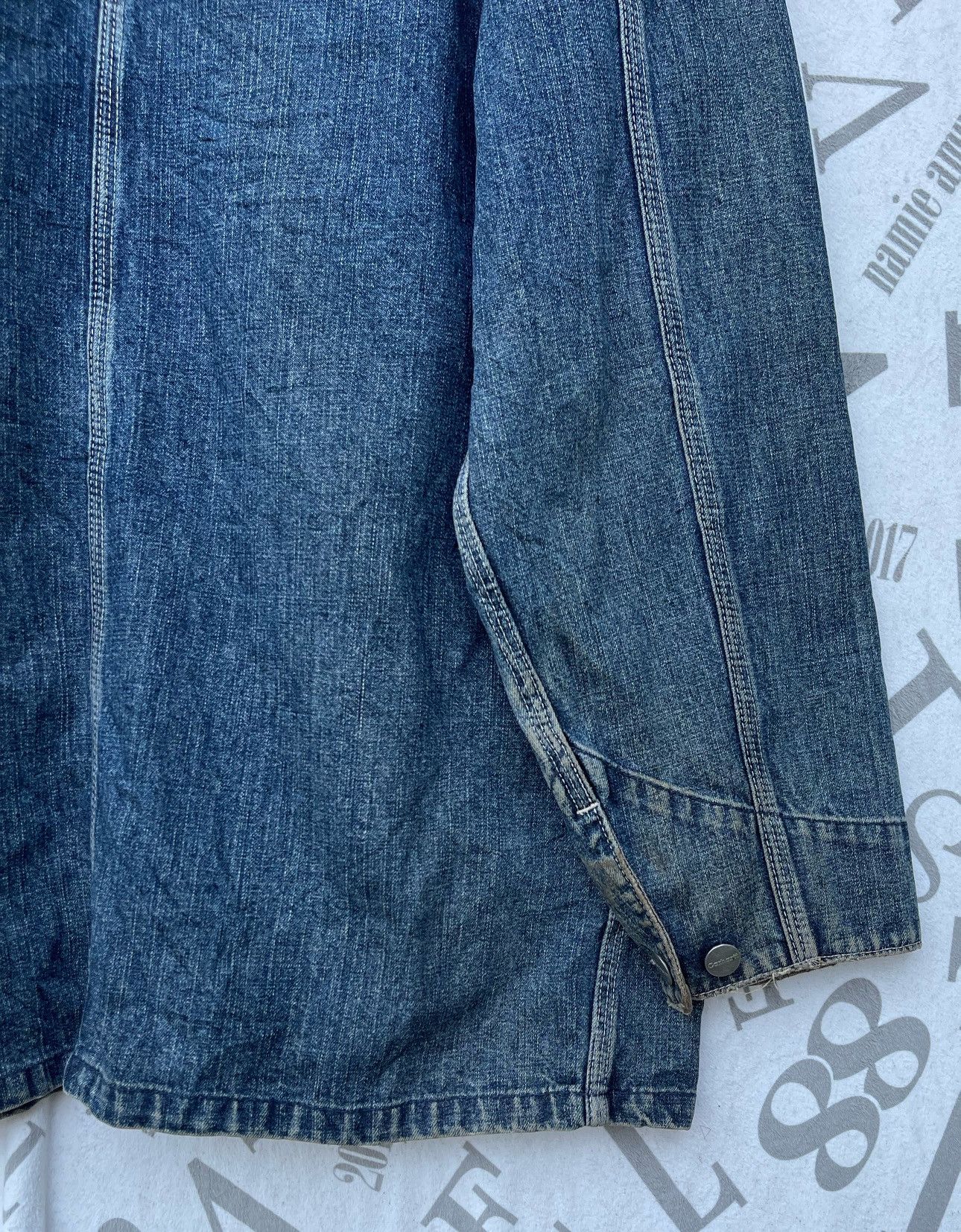 Carhartt 🔥Vintage Carhartt Men's Michigan Denim Chore Jacket Size US L / EU 52-54 / 3 - 13 Thumbnail