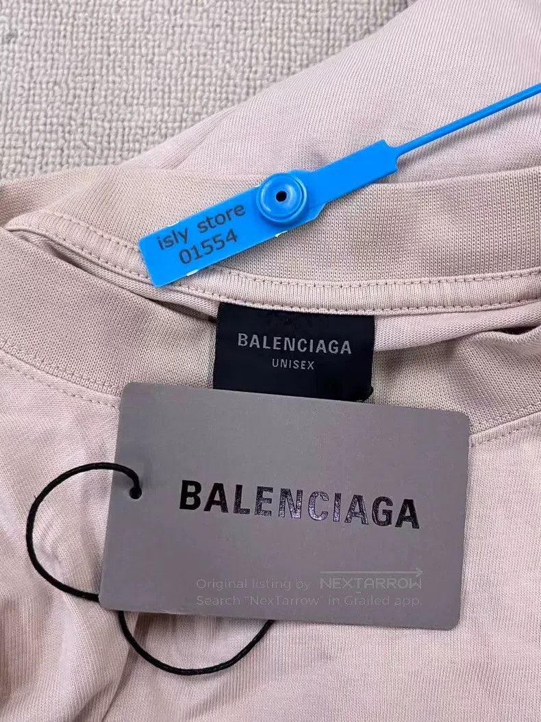 Balenciaga Balenciaga Icon Print Round Neck Short Sleeve T-Shirt Size US XS / EU 42 / 0 - 5 Thumbnail