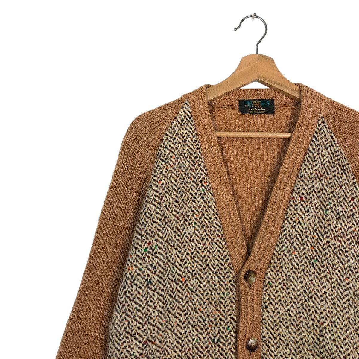 Japanese Brand 🔥90’s Vintage Long Sleeve Cardigan Kinchy Shirt Japan Size US M / EU 48-50 / 2 - 6 Thumbnail