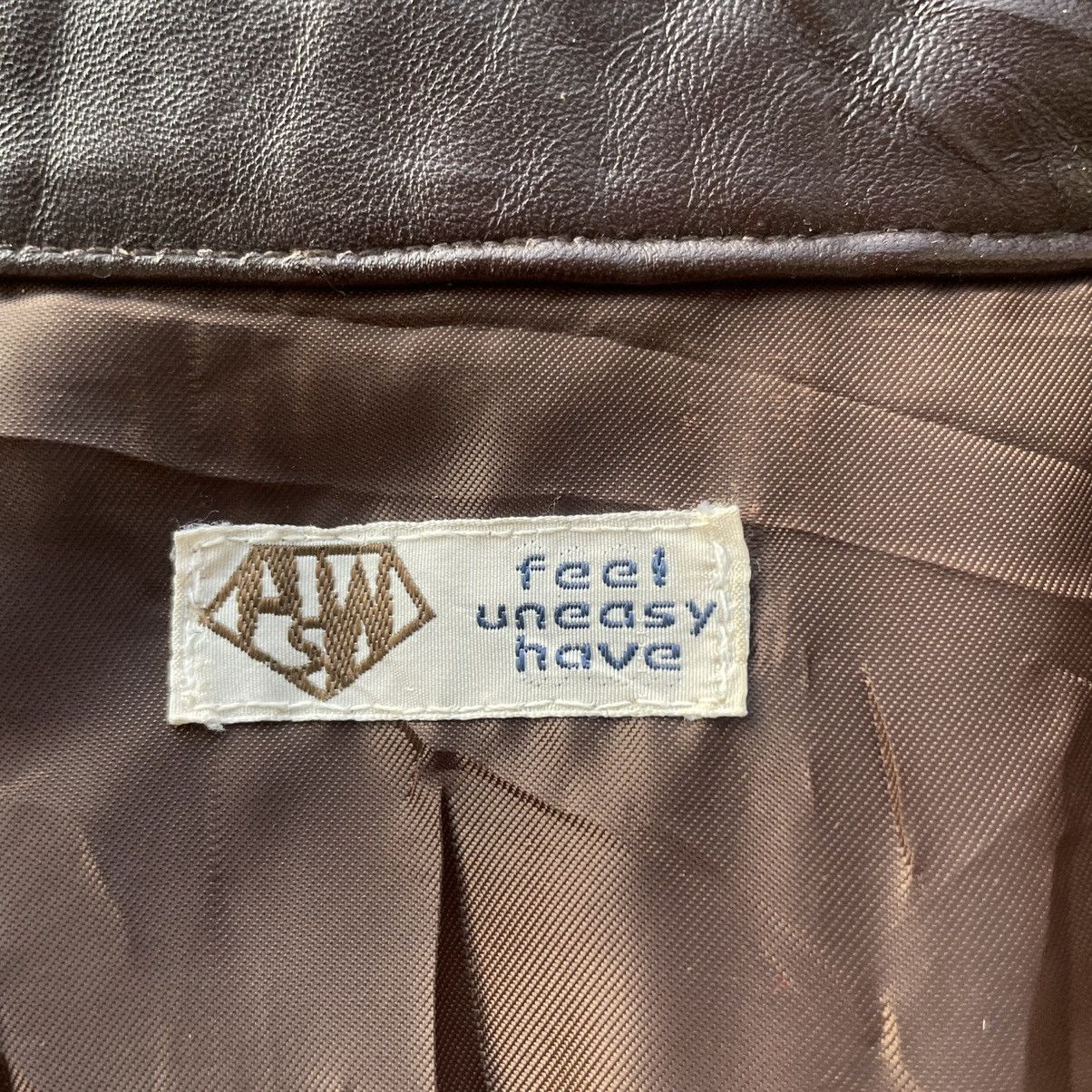 Leather Vintage ASW Patchwork Pigskin Leather Jacket Size M / US 6-8 / IT 42-44 - 22 Thumbnail