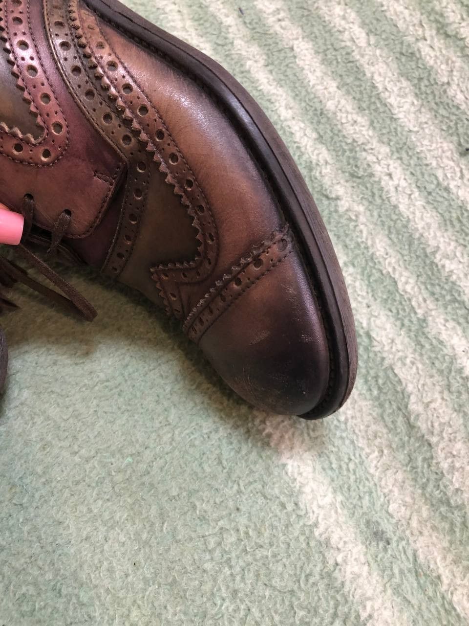 Dolce & Gabbana Vintage Dolce Gabbana Leather Oxford Shoes 5 Mens Size US 5 / EU 37 - 14 Thumbnail