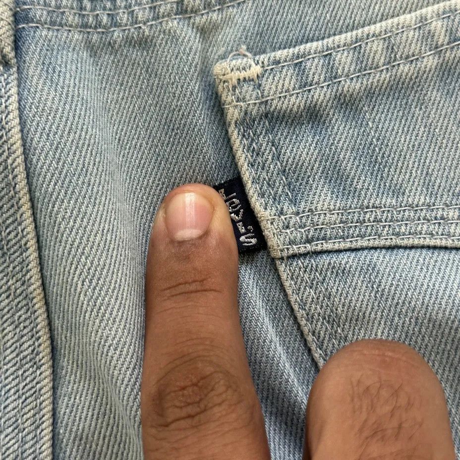 Levi's Vintage 70s Levi's Movin On Blue Tab Denim Jeans Size 32x20 Size US 32 / EU 48 - 5 Thumbnail
