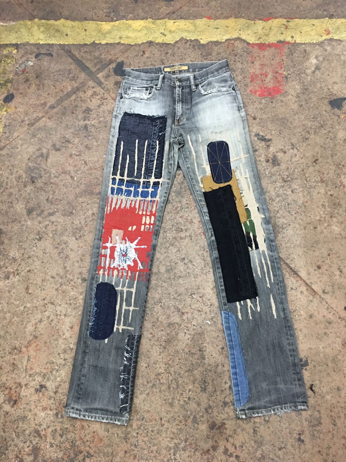 Japanese Brand × Uniqlo UNIQLO X CUSTOM MADE RARE Size US 29 - 1 Thumbnail
