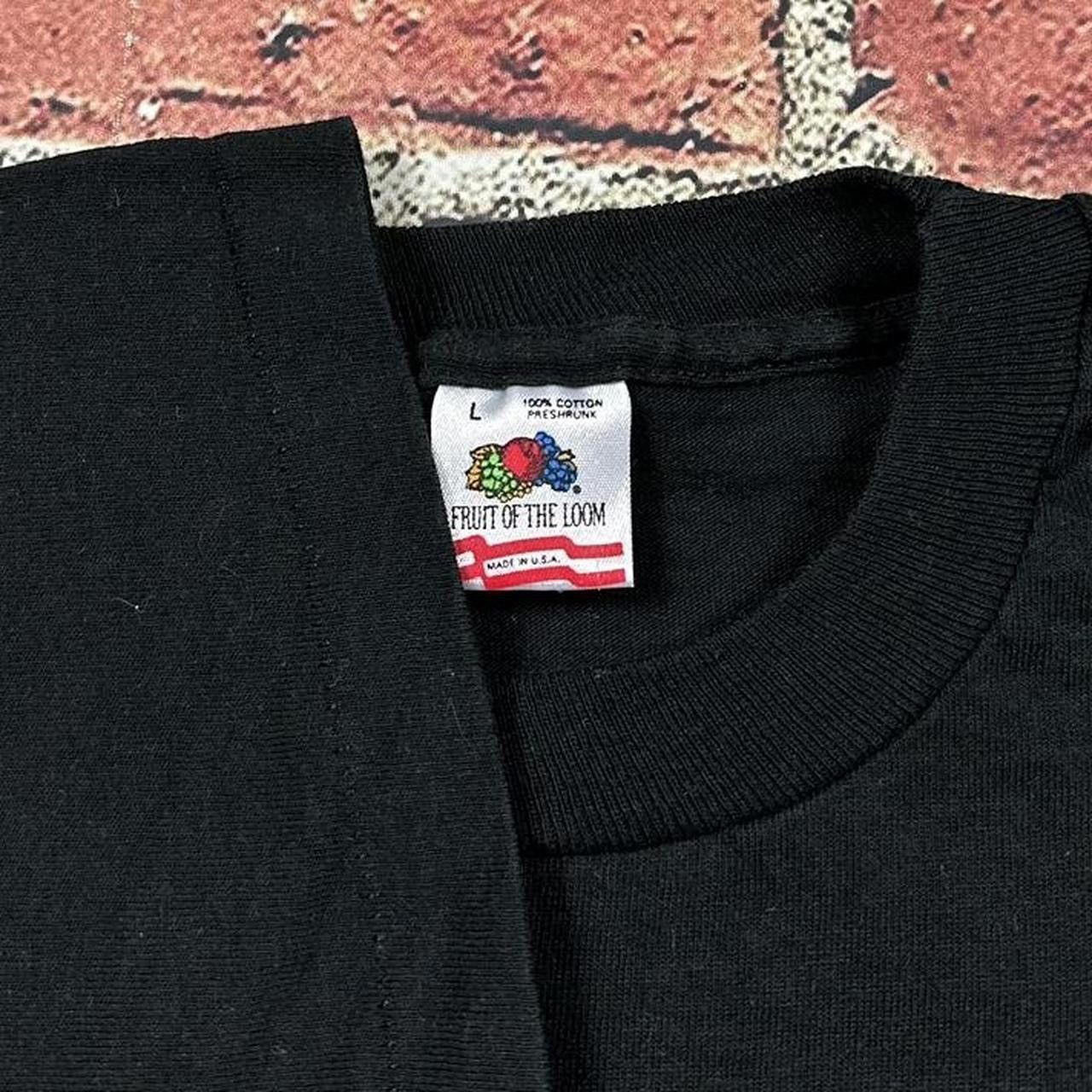 Fruit Of The Loom Vintage Funny Pittsburgh Pitt Speak Tee Single Stitch Yinzer Size US L / EU 52-54 / 3 - 4 Thumbnail