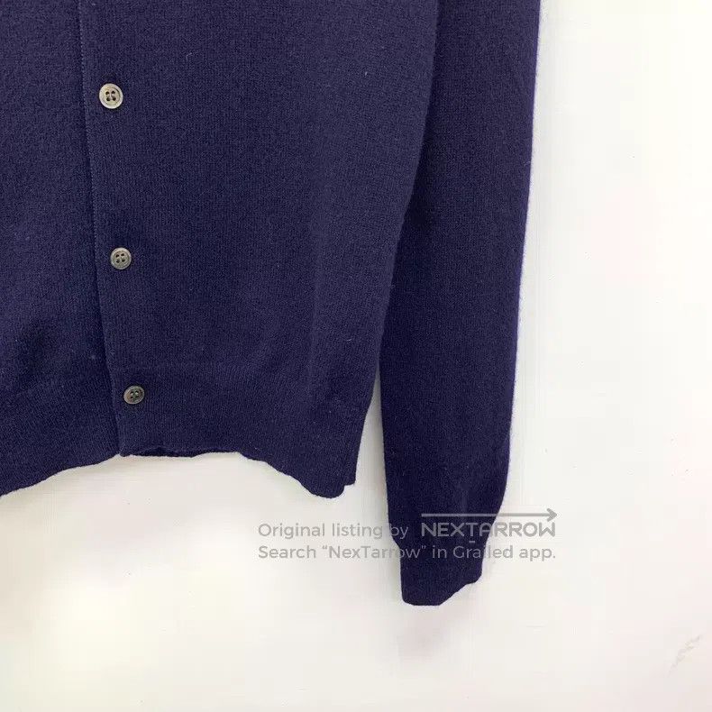 Comme des Garcons Comme Des Garcons Dark Blue Love Embroidery Wool Single-br Size M / US 6-8 / IT 42-44 - 4 Thumbnail
