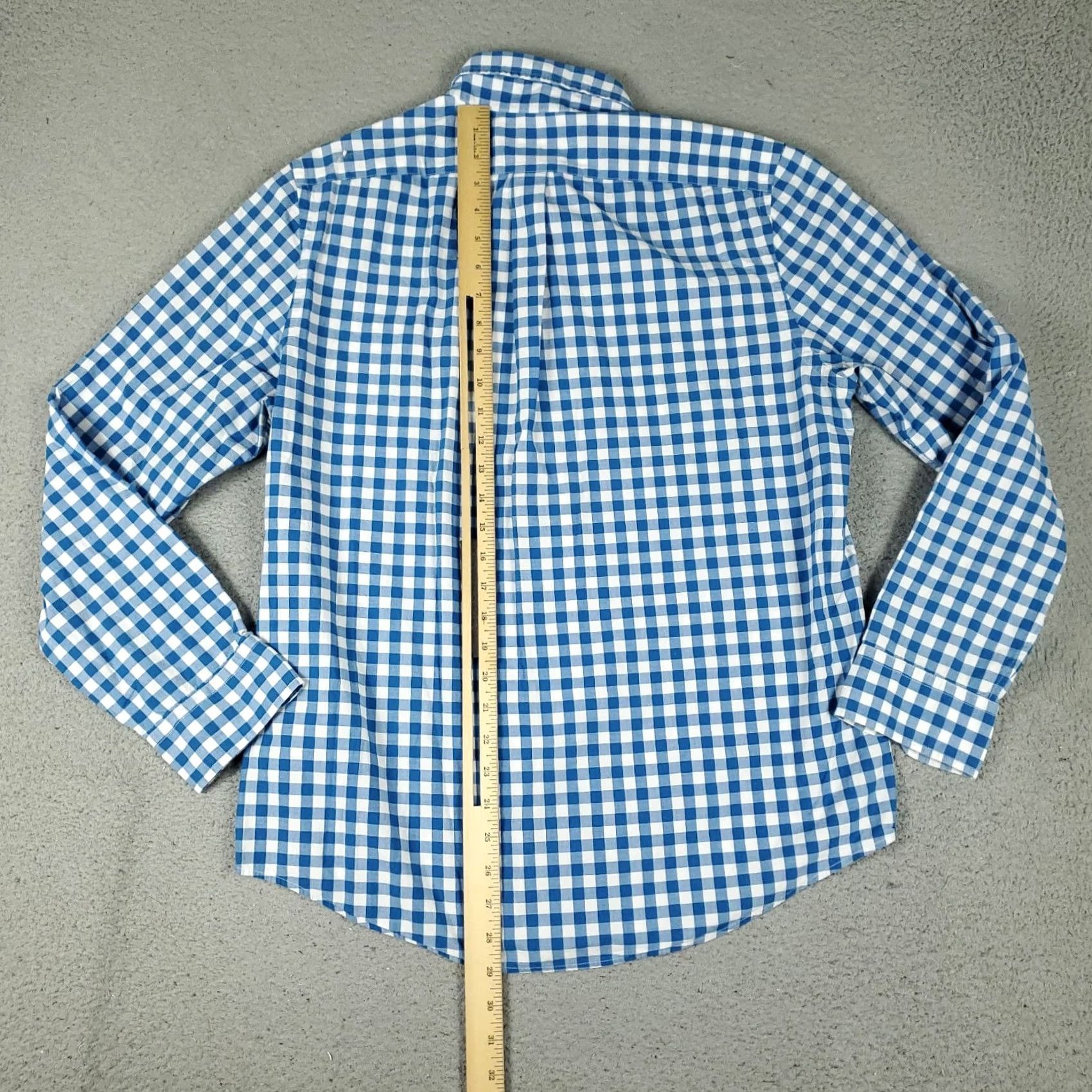 Vineyard Vines Vineyard Vines Shirt Mens Size Medium Blue Check Slim Fit Button Up Long Sleeve Size US M / EU 48-50 / 2 - 3 Thumbnail