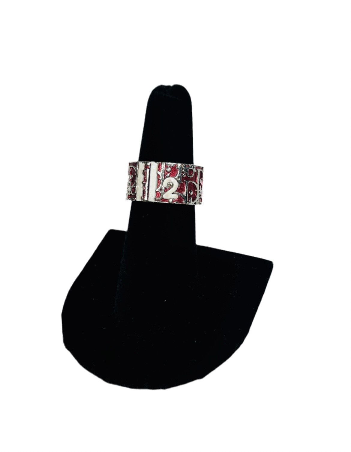 Dior Dior Red Trotter 2 Ring size 6 Size ONE SIZE - 1 Thumbnail