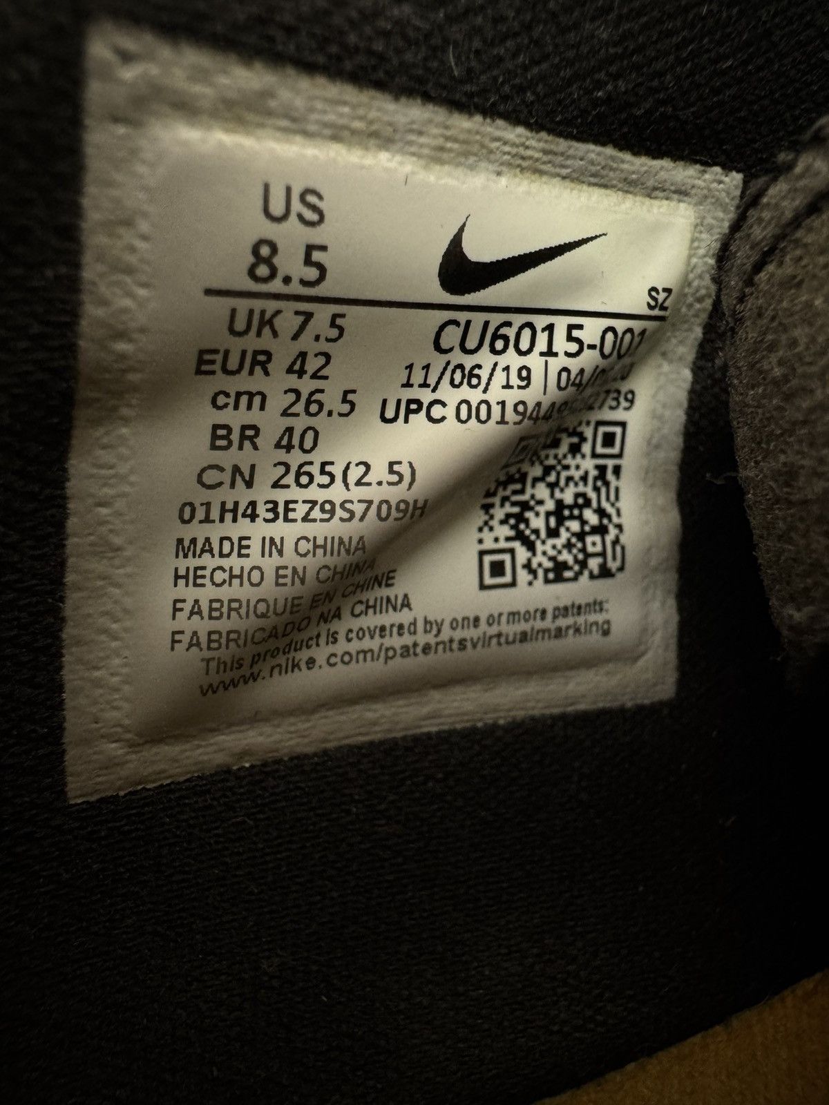 Nike × Off-White Nike Dunk Off White Rubber Green Size US 8.5 / EU 41-42 - 9 Thumbnail