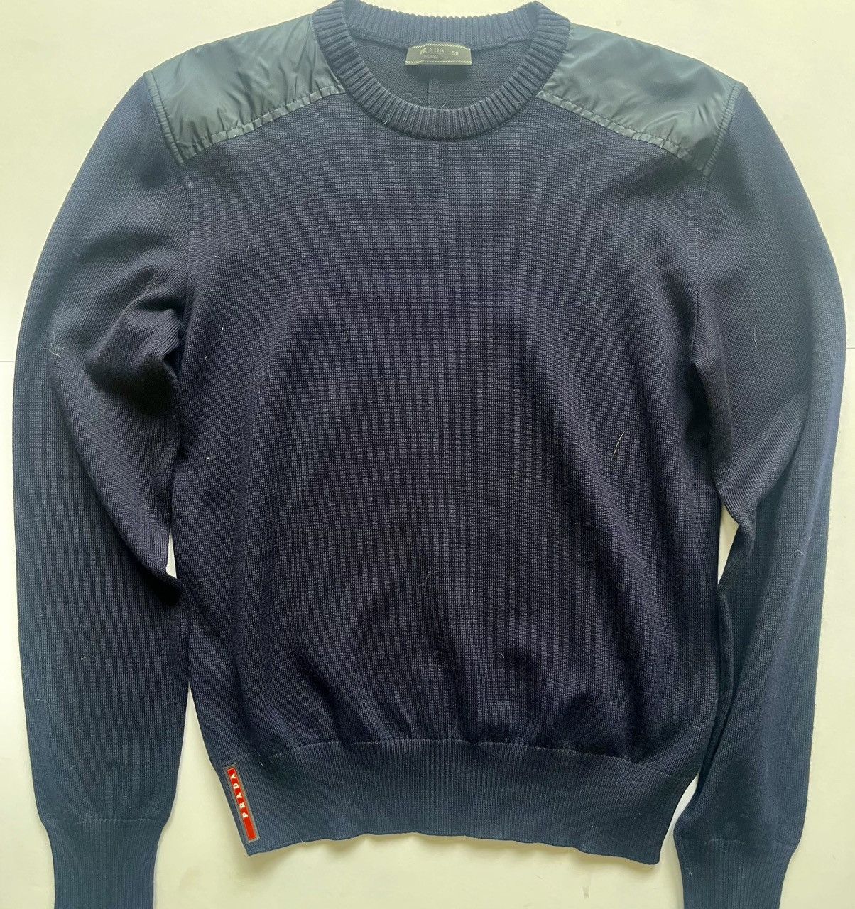 Prada Prada Crewneck Jumper Size US M / EU 48-50 / 2 - 1 Thumbnail