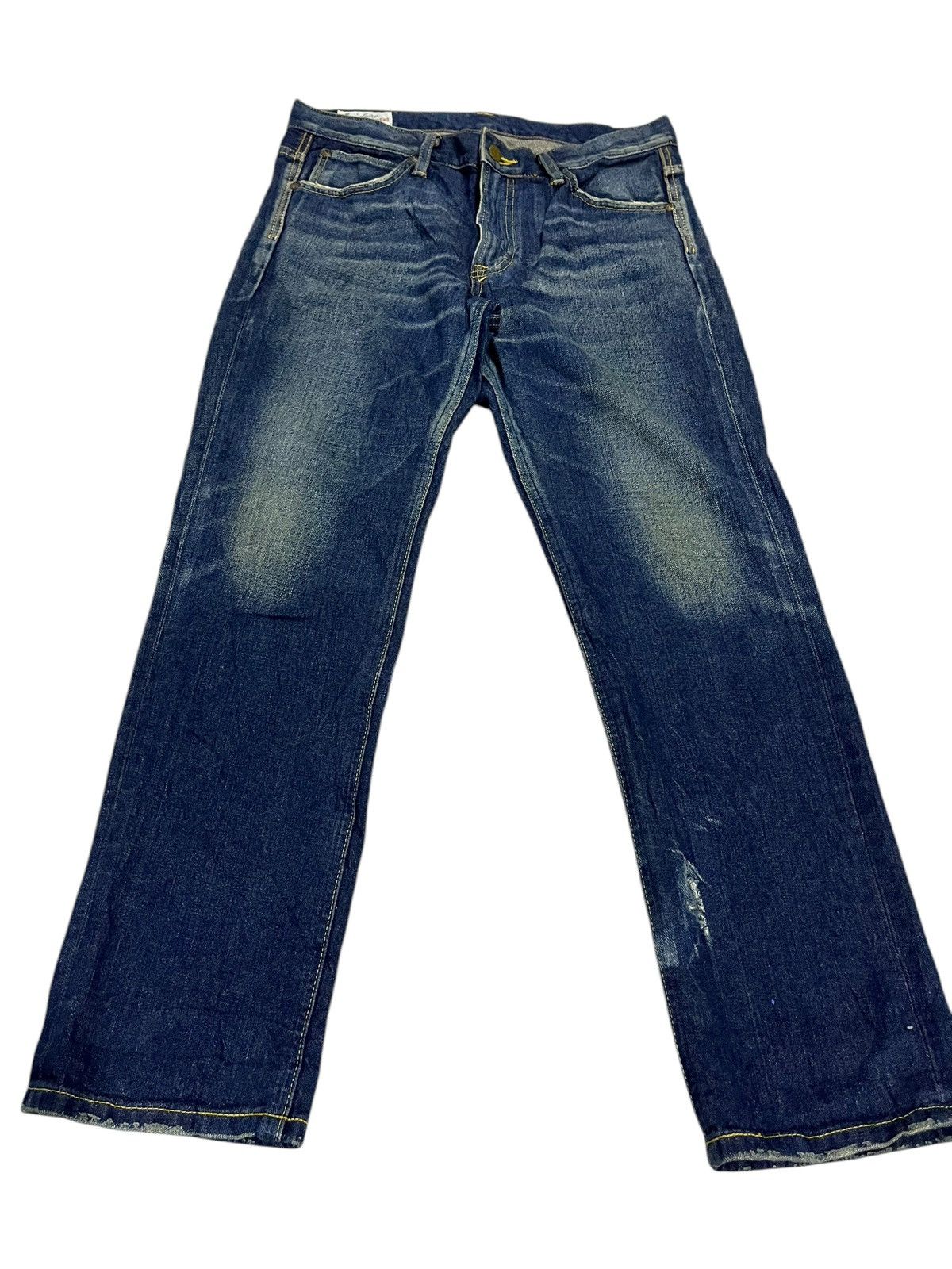 If Six Was Nine × Japanese Brand × Le Grande Bleu (L.G.B.) VINTAGE LEE LADY RIDER WASHED DENIM Size 32" / US 10 / IT 46 - 1 Thumbnail