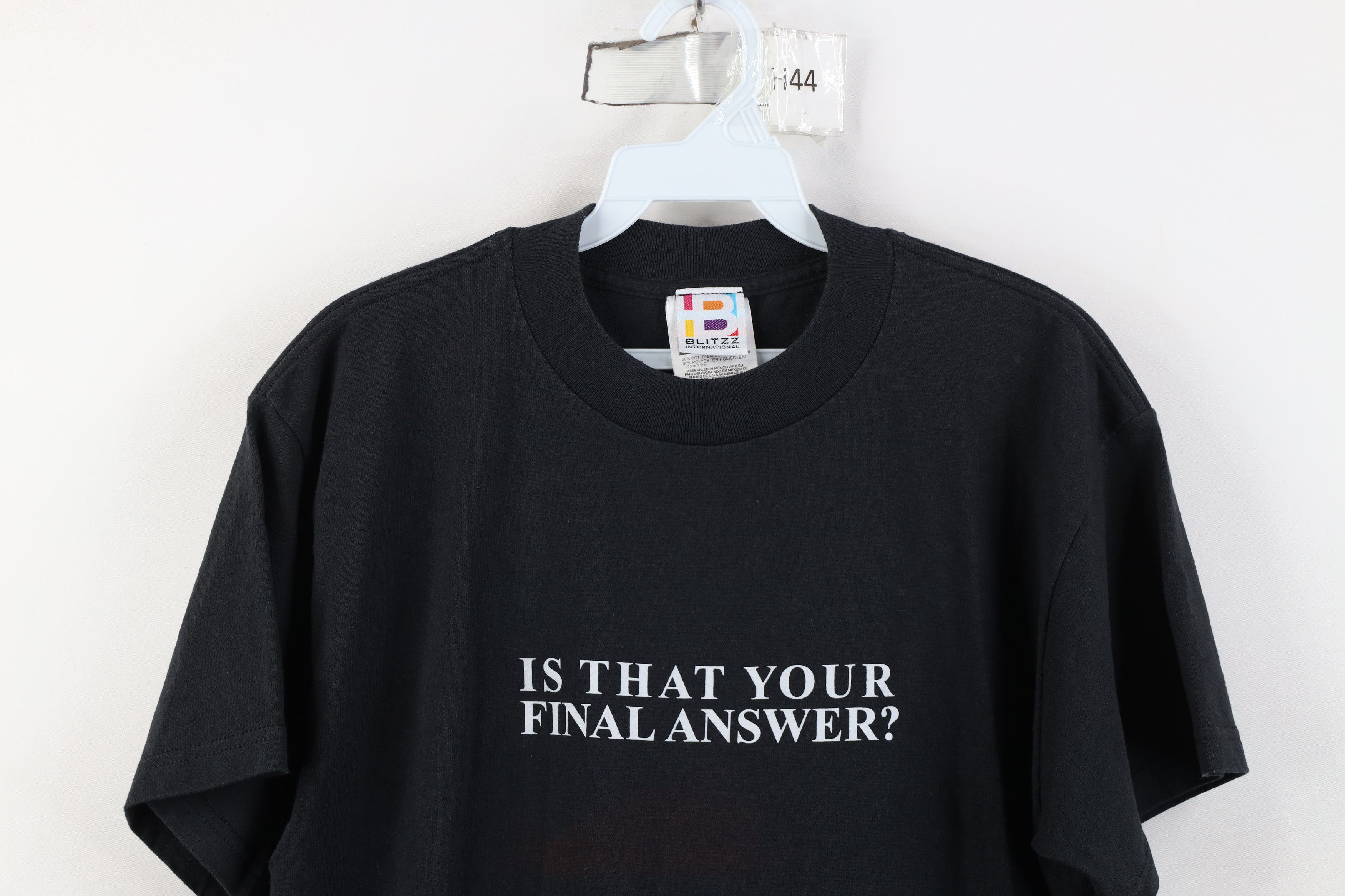 Vintage Vintage 90s Who Wants to Be A Millionaire Is T-Shirt Size US M / EU 48-50 / 2 - 2 Thumbnail