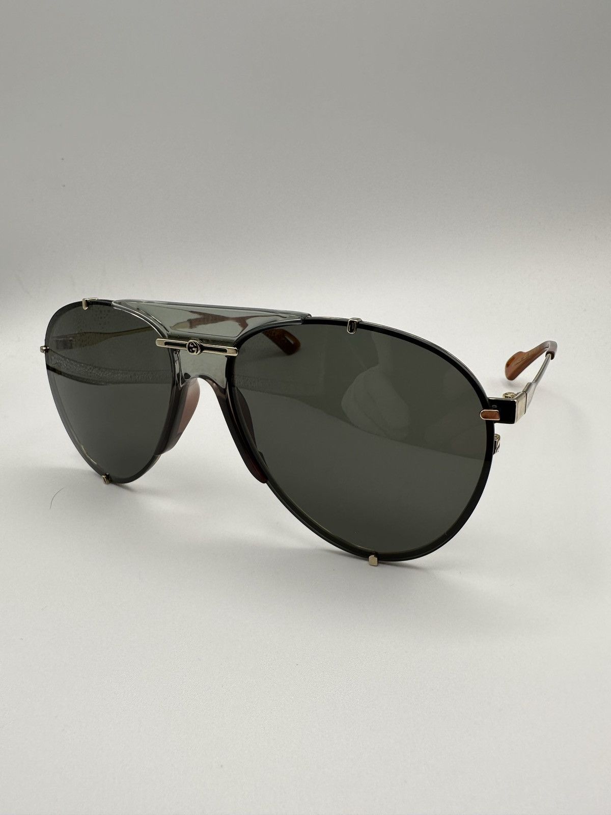 Gucci Gucci Aviator Sunglasses Size ONE SIZE - 7 Thumbnail