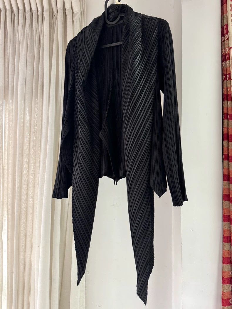 Issey Miyake issey miyake size:3 Black witch's coat Size XXS / US 00 / IT 34 - 4 Thumbnail