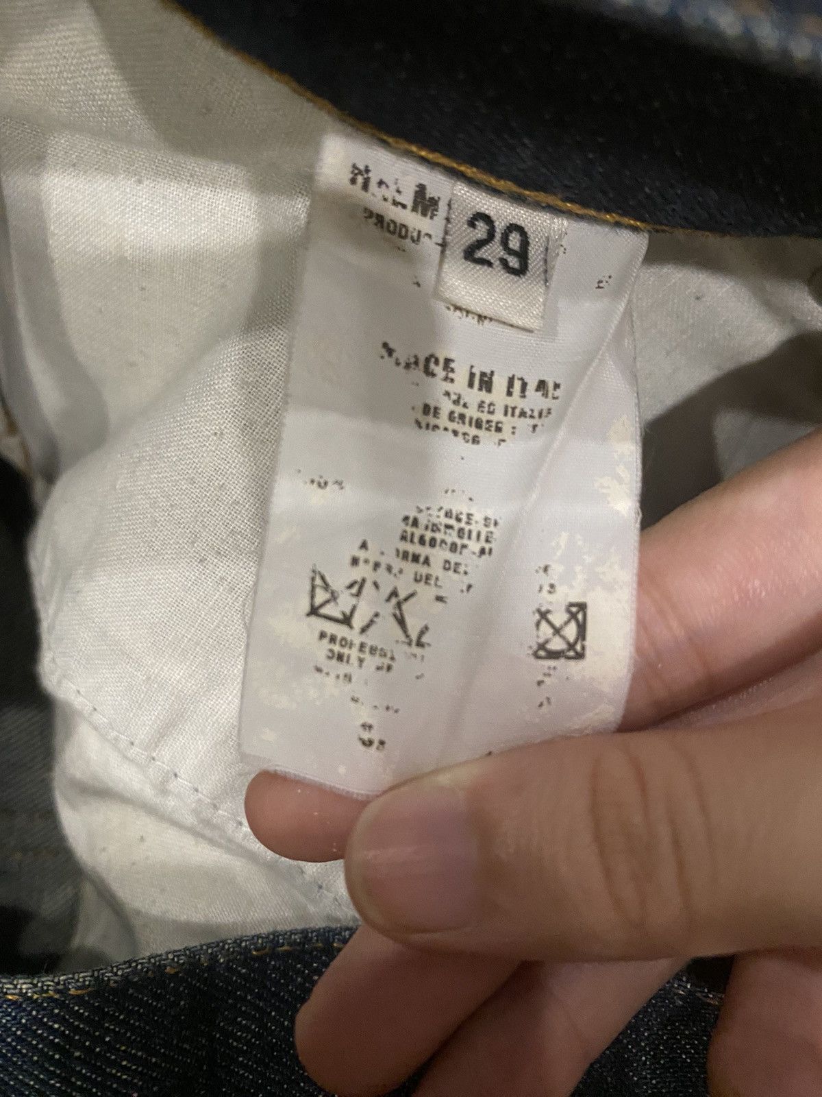 Helmut Lang 1999 Helmut Lang Blue Jeans Size US 29 - 9 Thumbnail