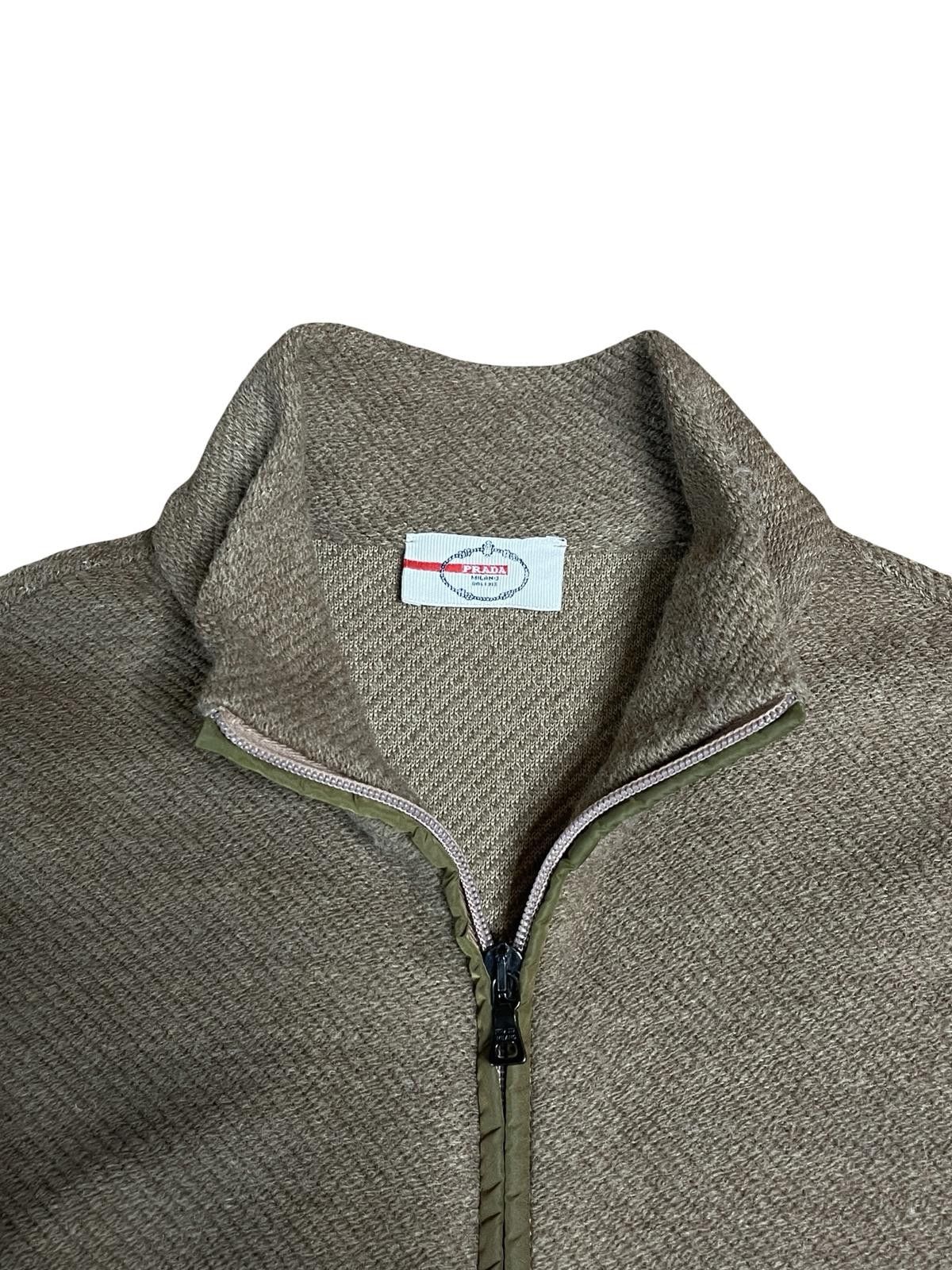 Prada Prada Sport Linea Rossa 2010 Technical Knit Zip Jacket M Size US M / EU 48-50 / 2 - 4 Thumbnail