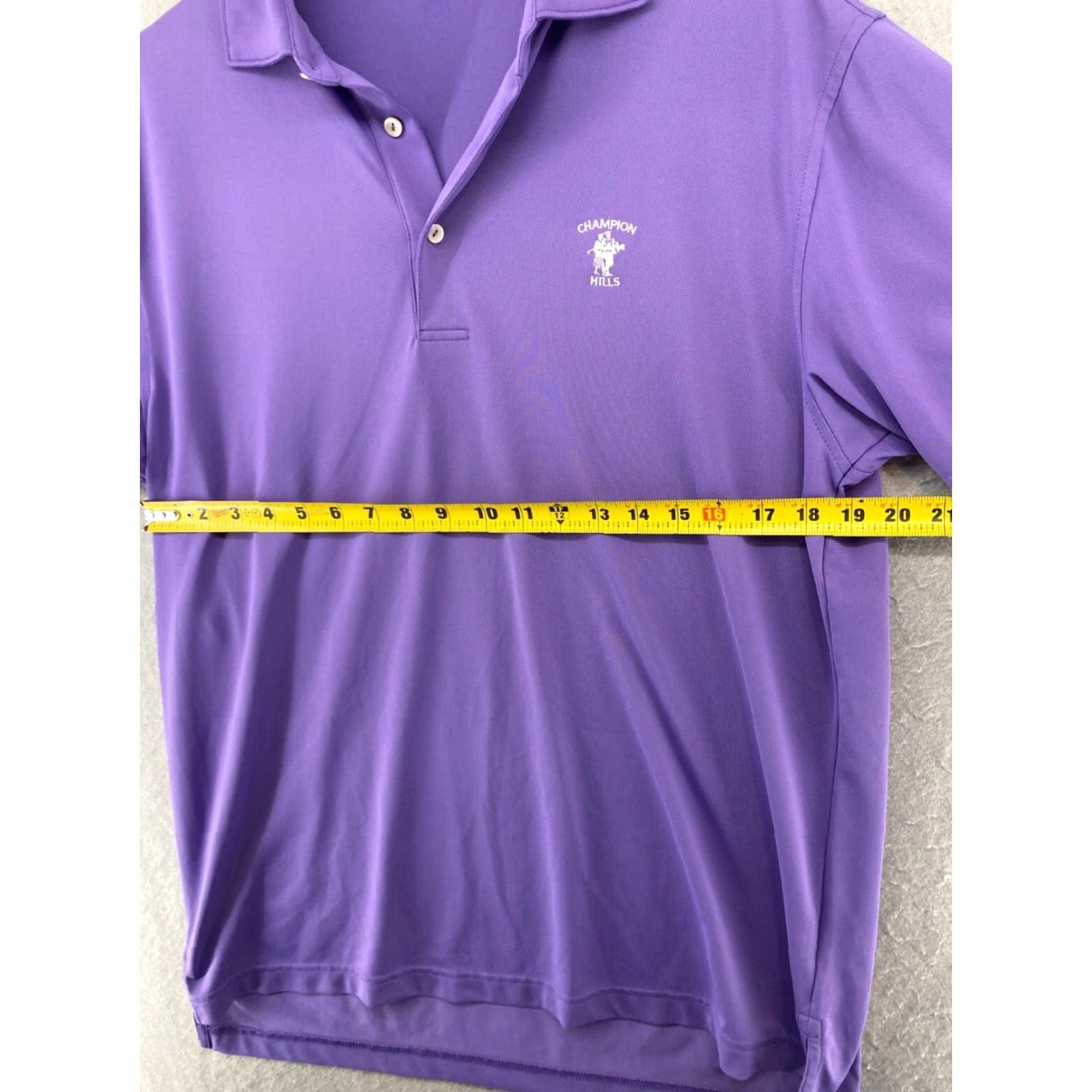 Peter Millar Peter Millar Polo Shirt Mens Regular Size M Purple Summer Comfort Embroidered Polo Size US M / EU 48-50 / 2 - 2 Thumbnail