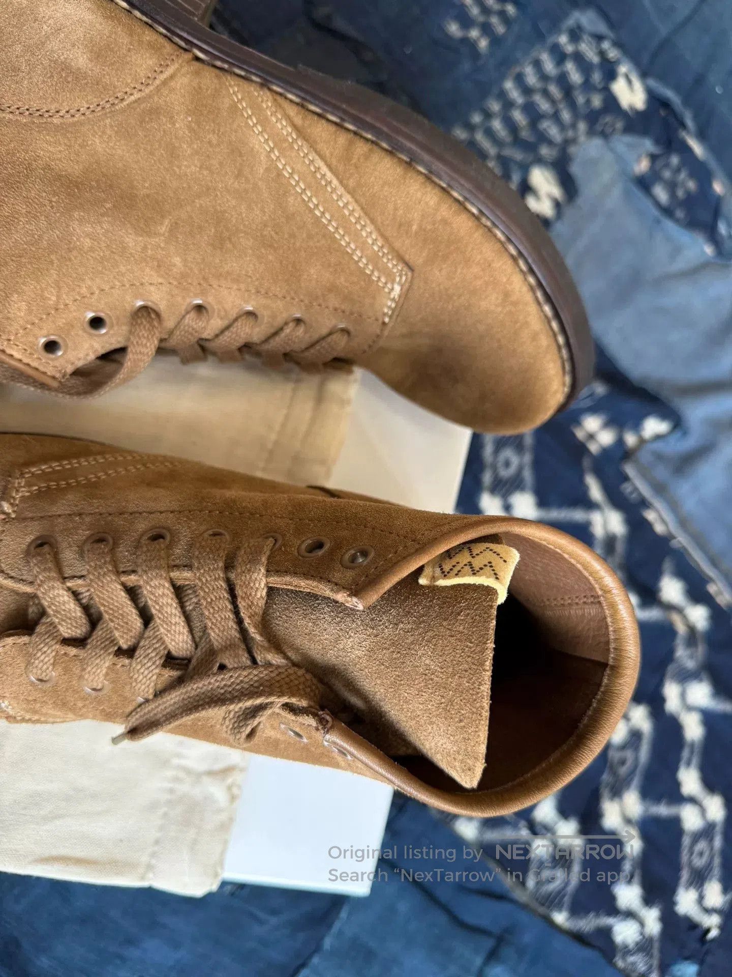 Visvim VISVIM Brigadier Boots-Folk in Beige. Size US 10 / EU 43 - 8 Thumbnail