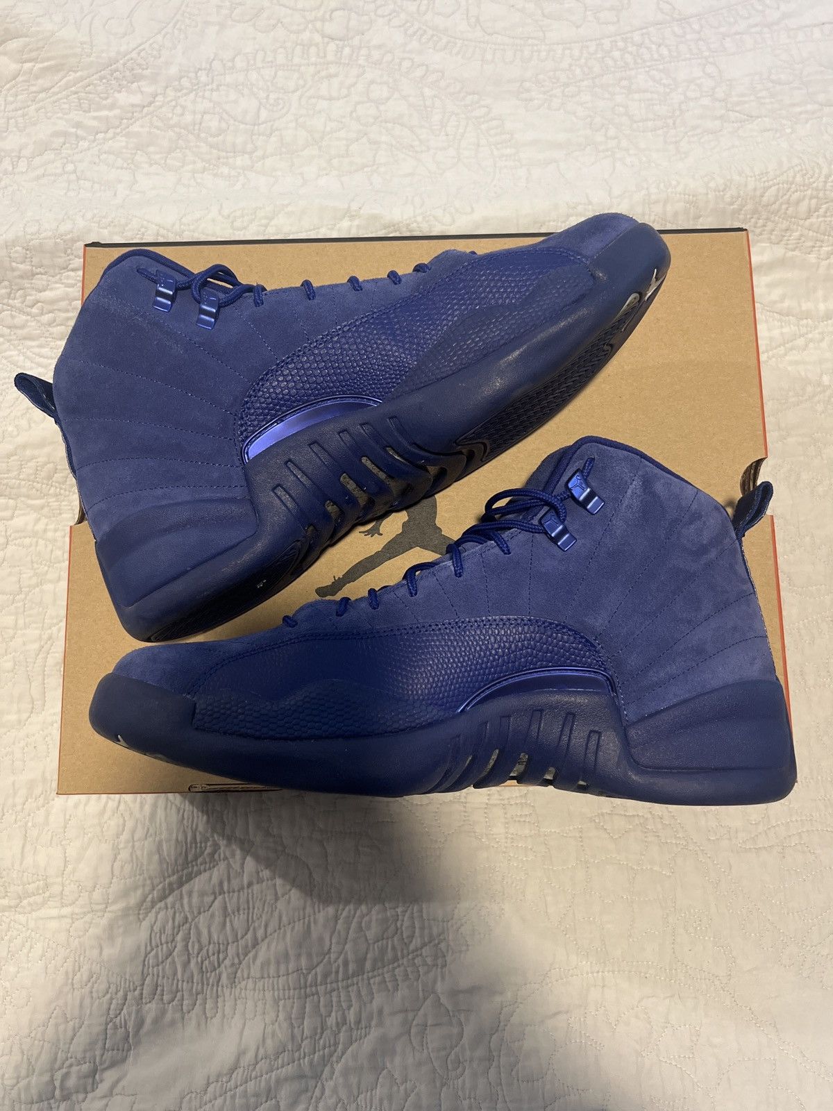 Jordan Brand Jordan 12 Deep Royal Blue Size 12 Size US 12 / EU 45 - 7 Thumbnail