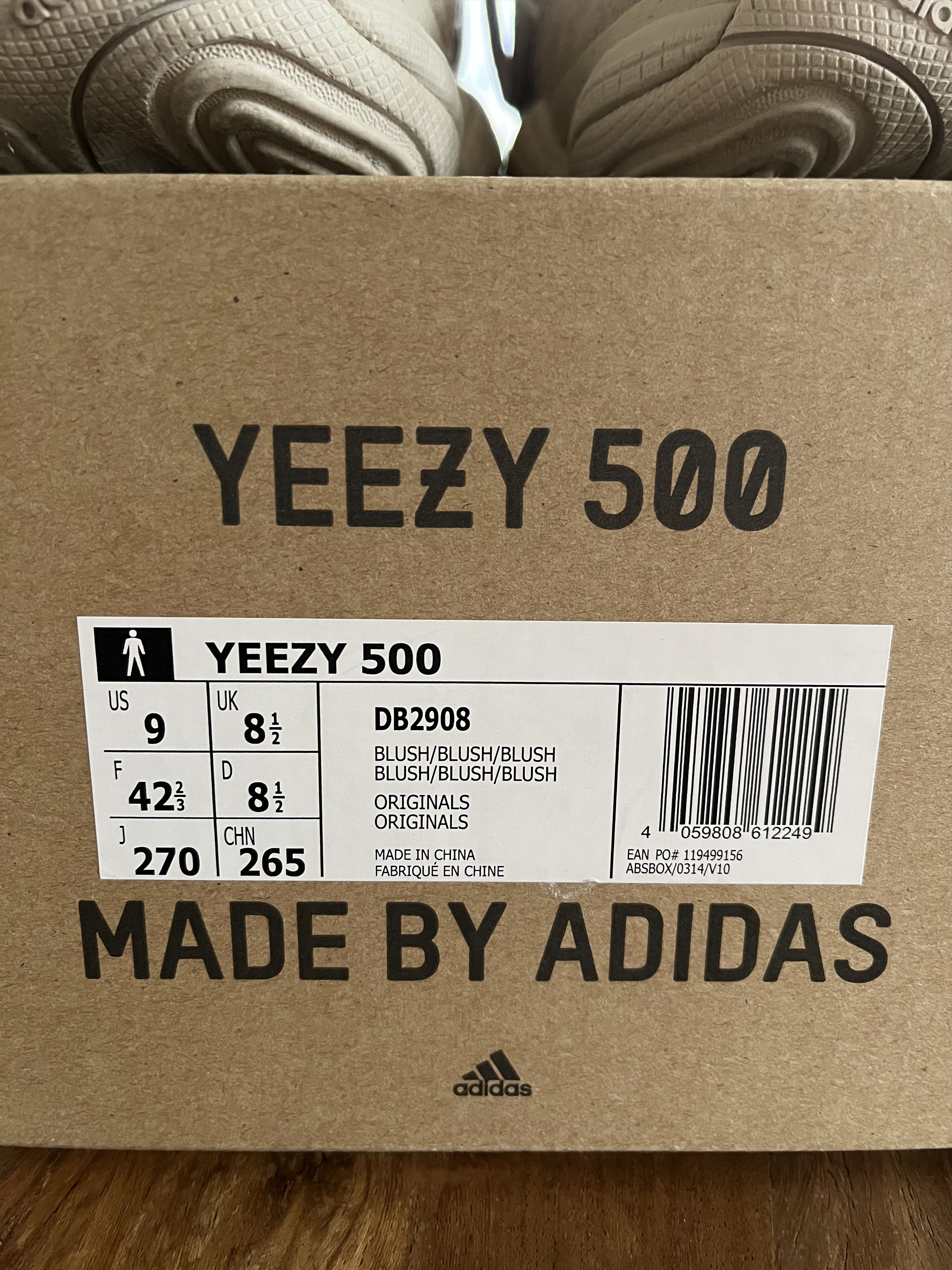 Yeezy Yeezy 500 Blush Size US 9.5 / EU 42-43 - 3 Thumbnail