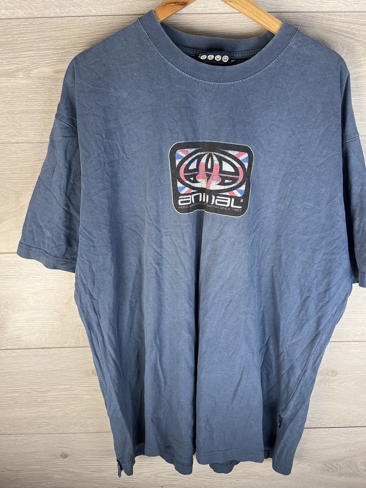 O'Neill Vintage men's T-shirt Animal 1Time to Ride size Xl 1987s Size US XL / EU 56 / 4 - 4 Thumbnail