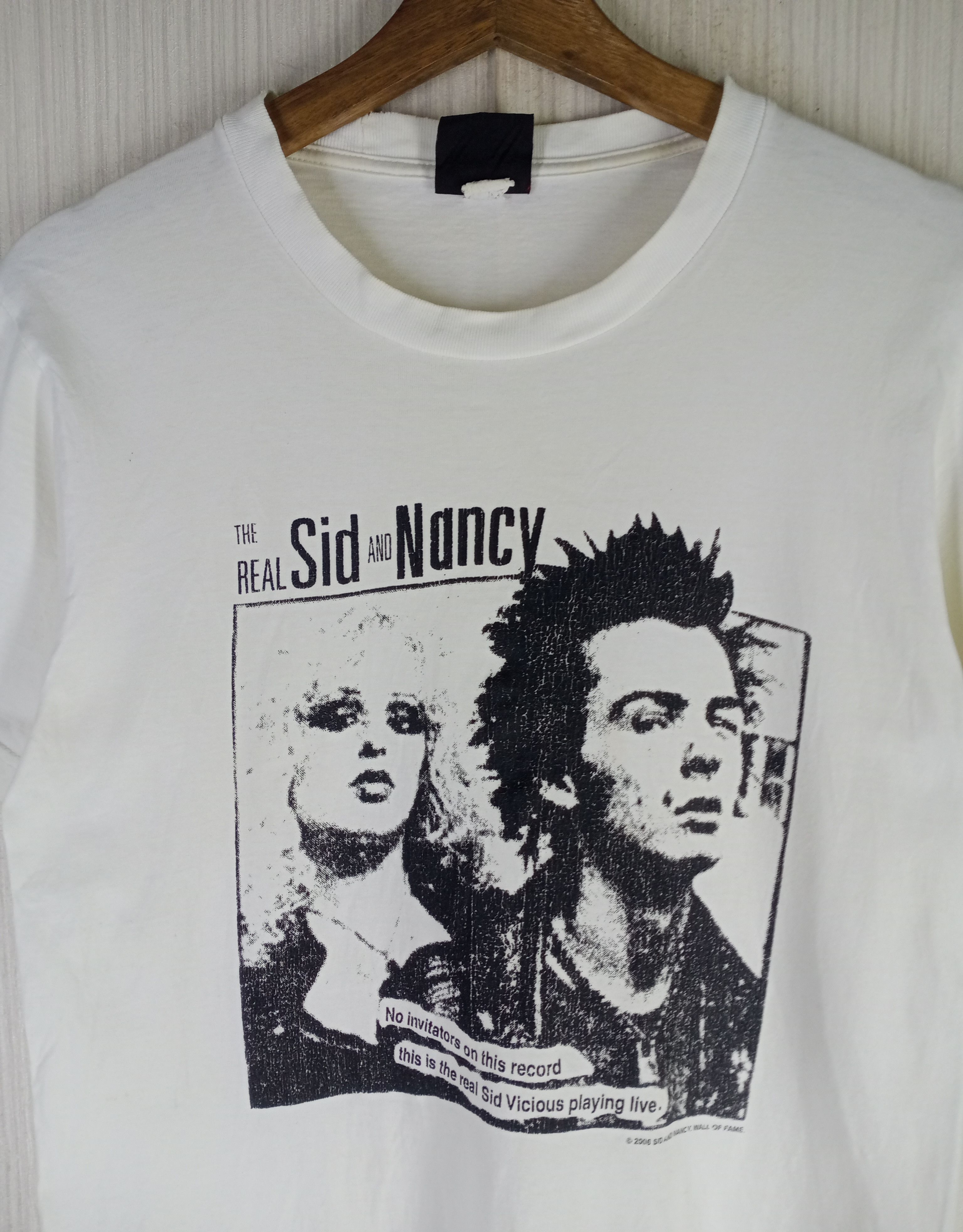 Band Tees Vintage Sid and Nancy SID VICIOUS Tshirt Sex Pistols Band Size US S / EU 44-46 / 1 - 3 Thumbnail