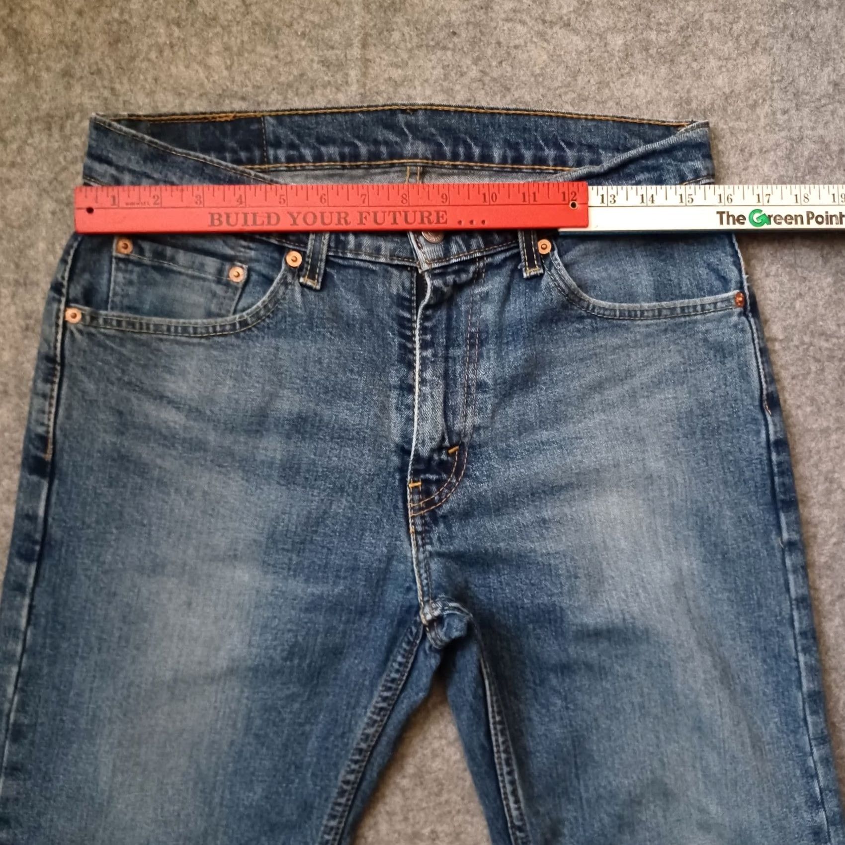 Levi's Levi's 505 Jeans Mens 32x32 Blue Distressed Regular Fit Straight Leg Jeans 32x32 Levi's 505 Mens Blue Distressed Regular Fit Straight Leg Size US 32 / EU 48 - 7 Thumbnail