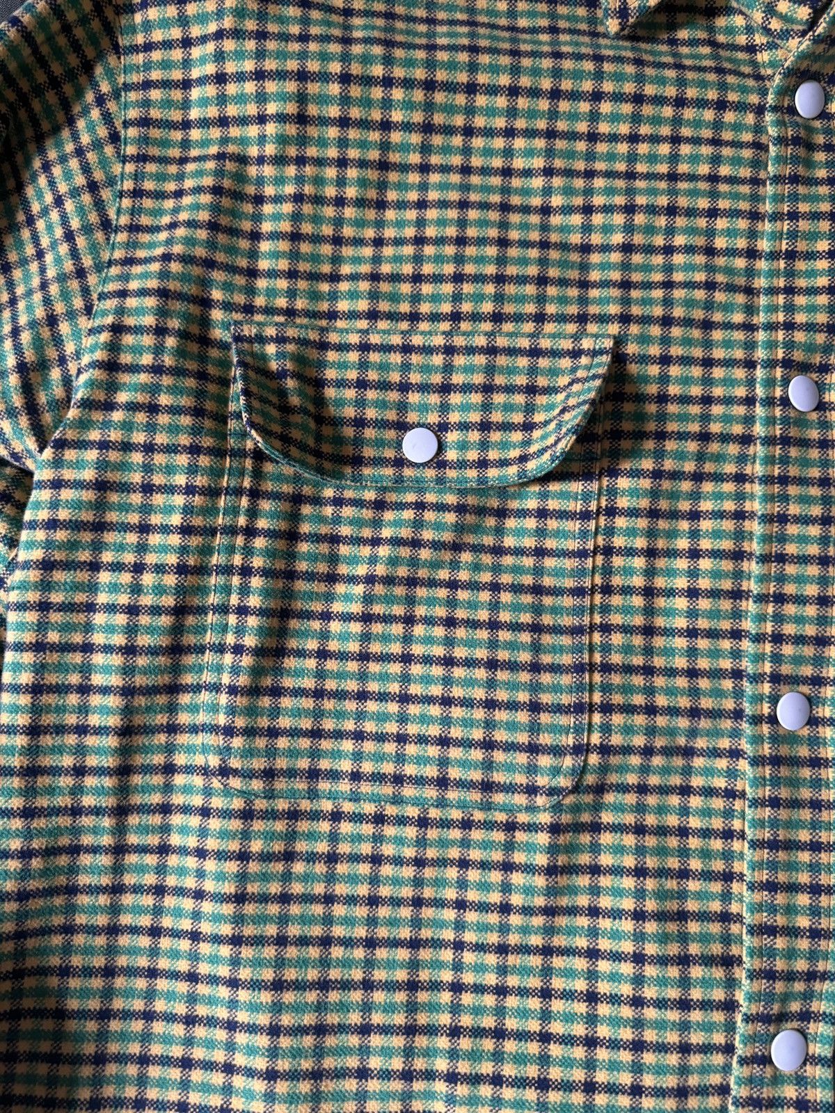 Palm Angels Palm Angels Multi Color Plaid Shirt Jacket Size US L / EU 52-54 / 3 - 2 Thumbnail