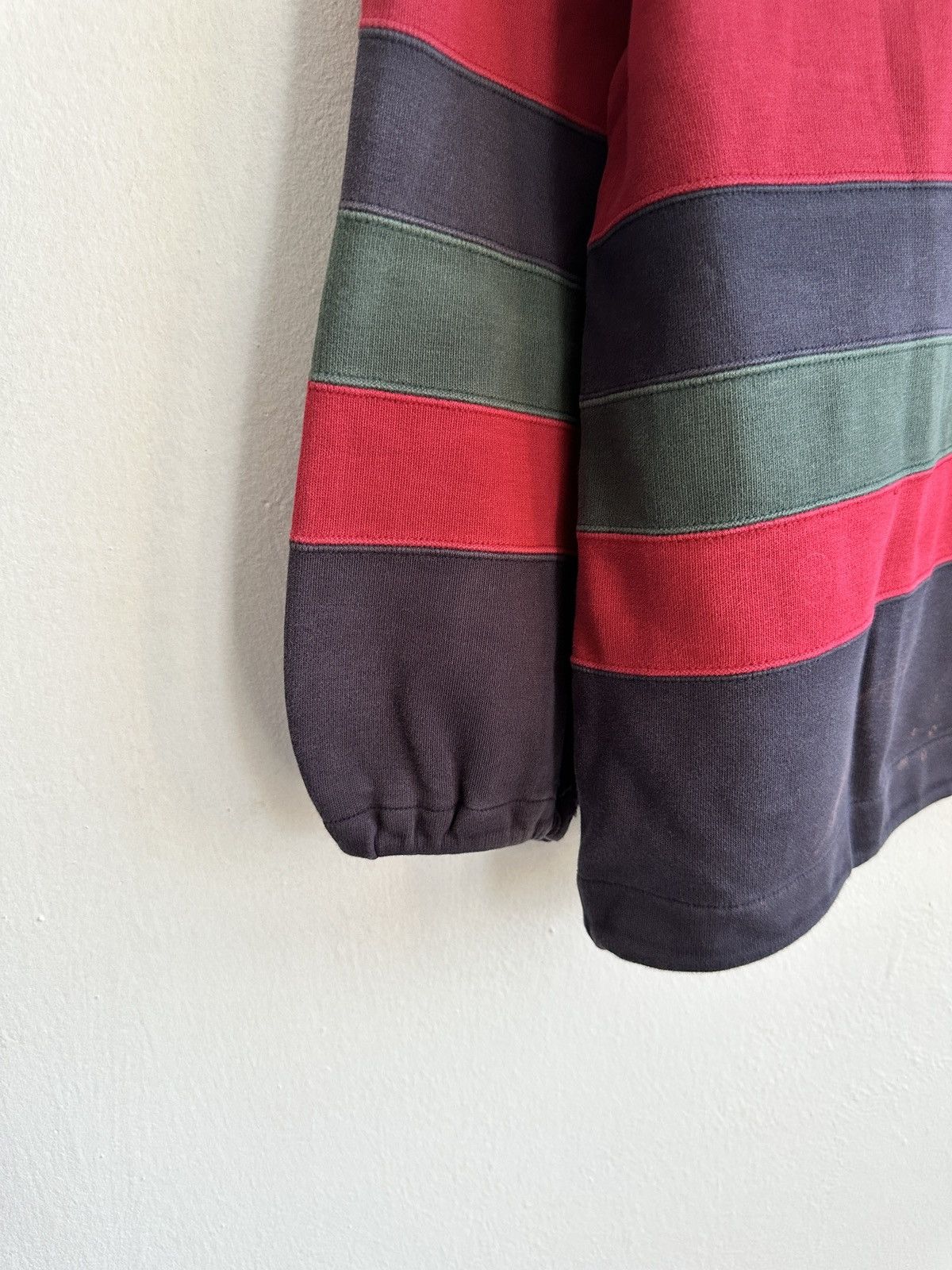 Burberry vintage 90s BURBERRY stripe stripes sweatshirts crewneck Size US M / EU 48-50 / 2 - 5 Thumbnail