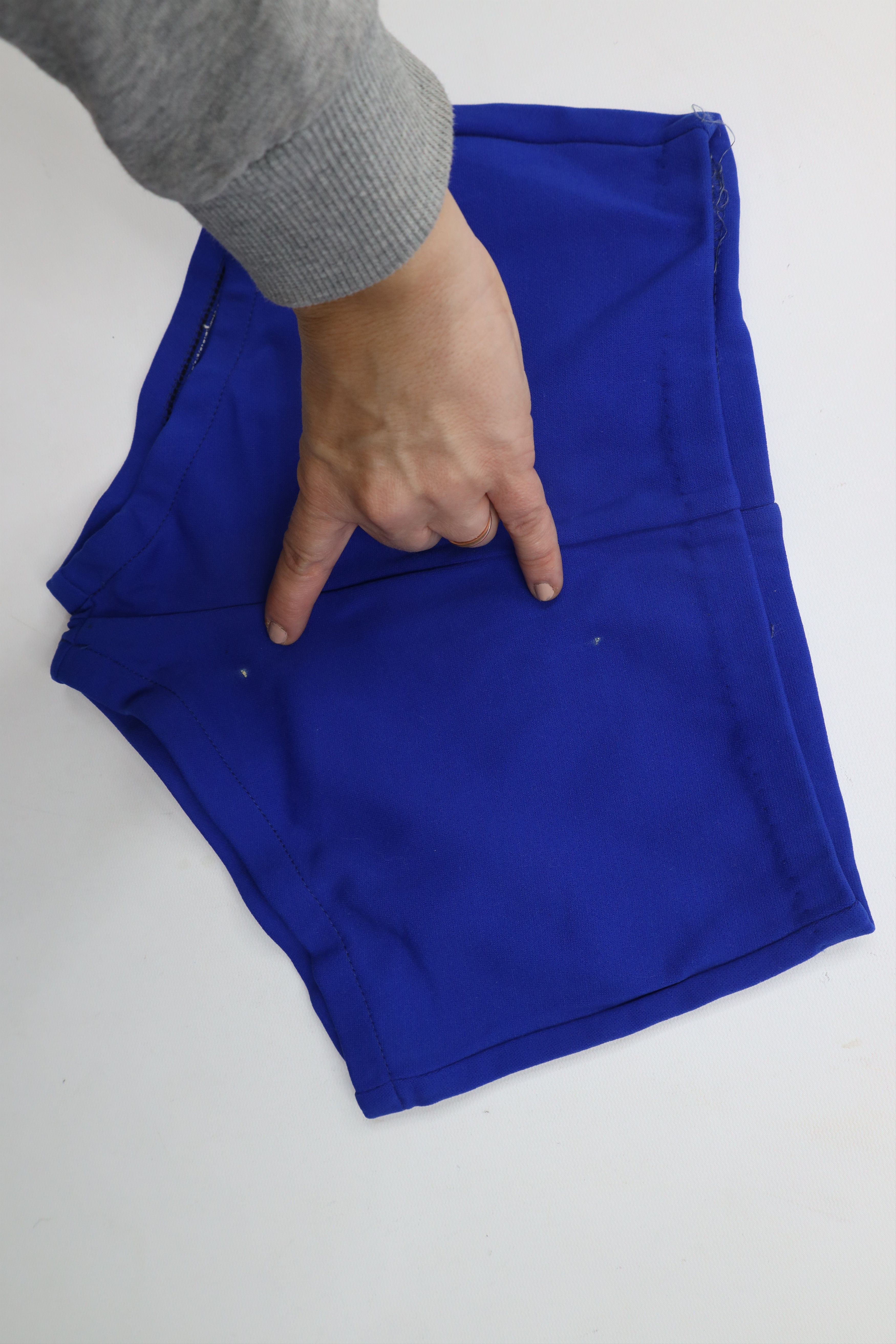 Vintage Vintage 50s 60s Pool Swim Suit Briefs Blue Polyester USA Size US 38 / EU 54 - 4 Thumbnail