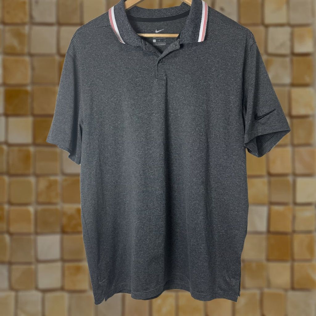 Nike × Supreme Nike Supreme Jacquard Polo Shirt Black | Grailed