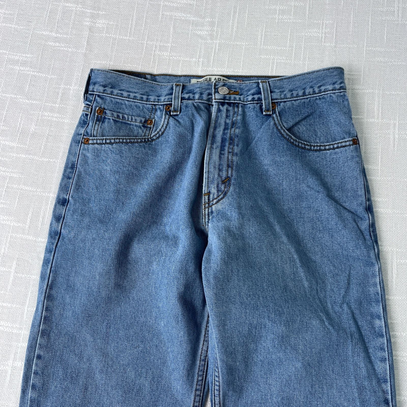 Levi's Y2K Levis 505 32x31 Regular Straight Jeans Mens Vtg Denim Size US 32 / EU 48 - 7 Thumbnail