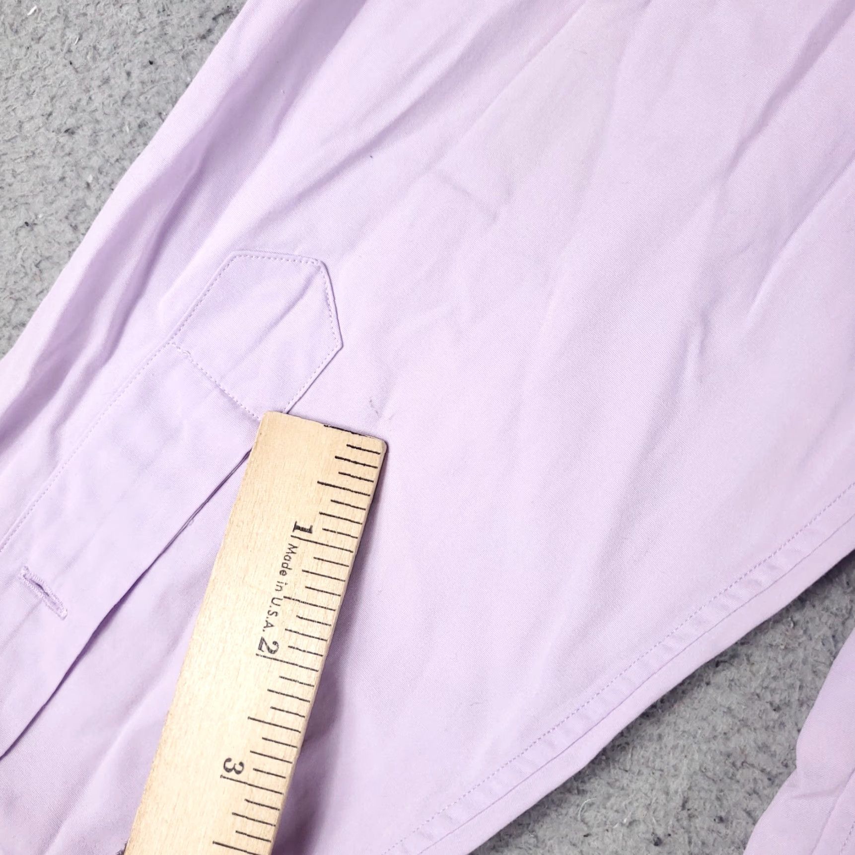 Ralph Lauren Ralph Lauren Dress Shirt 16.5 Purple Button-Down Long Sleeve Cotton Casual Formal Mens Size 42R - 7 Thumbnail