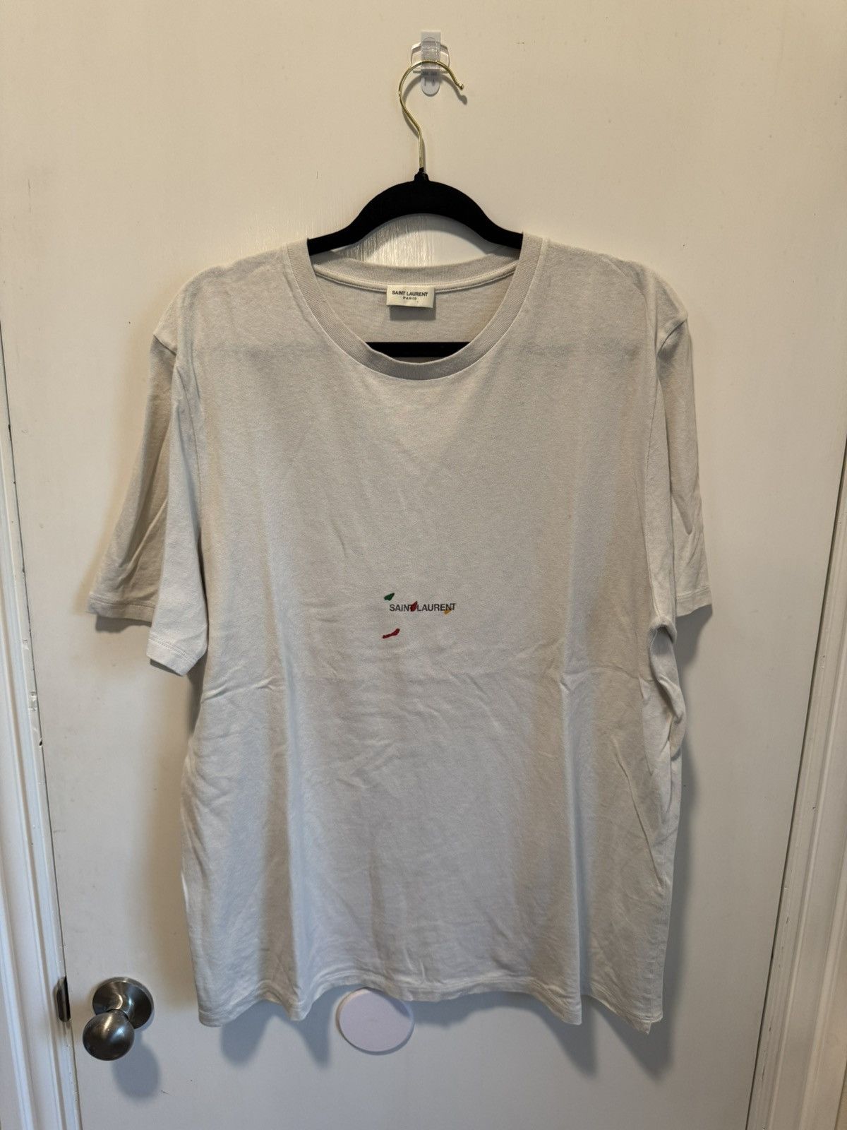 Yves Saint Laurent Saint Laurent Rive Gauche tee Size US XXL / EU 58 / 5 - 1 Thumbnail