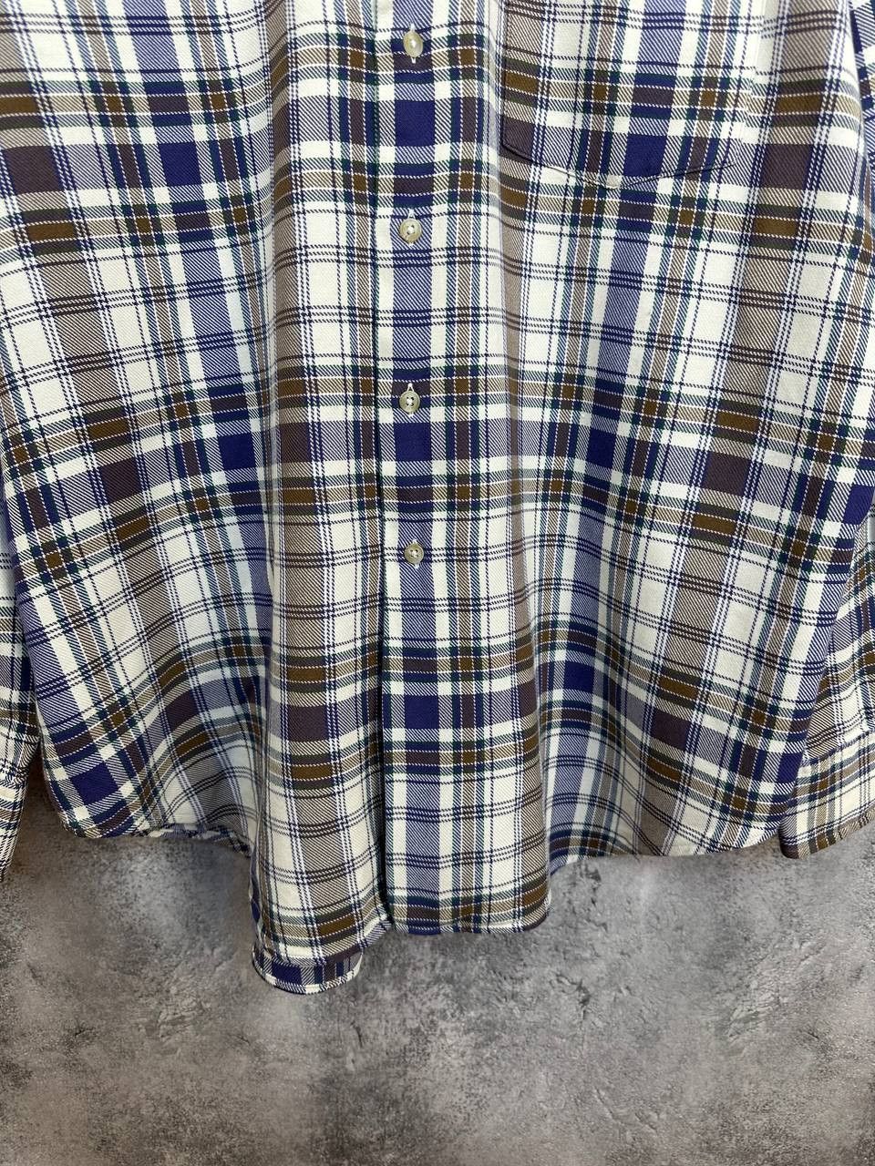 Burberry Burberrys Vintage Nova Check Flannel Shirt Button Down Plaid Size US XL / EU 56 / 4 - 7 Thumbnail