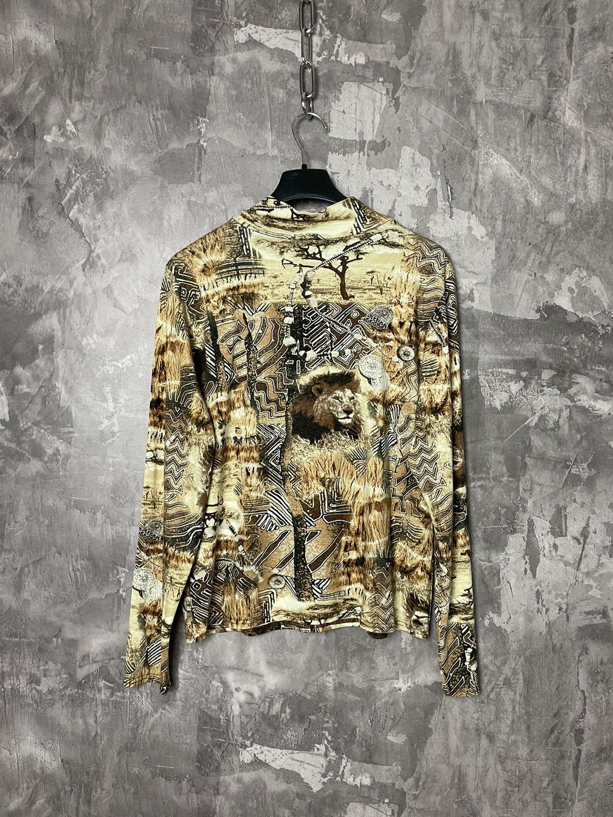 Vintage Vintage full print Jean Paul Gaultiler Style Long Sleeve Size M / US 6-8 / IT 42-44 - 9 Thumbnail