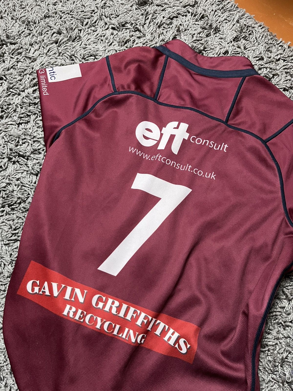 Canterbury of New Zealand Canterbury Swansea RFC #7 Rugby Jersey XL Size US XL / EU 56 / 4 - 6 Thumbnail