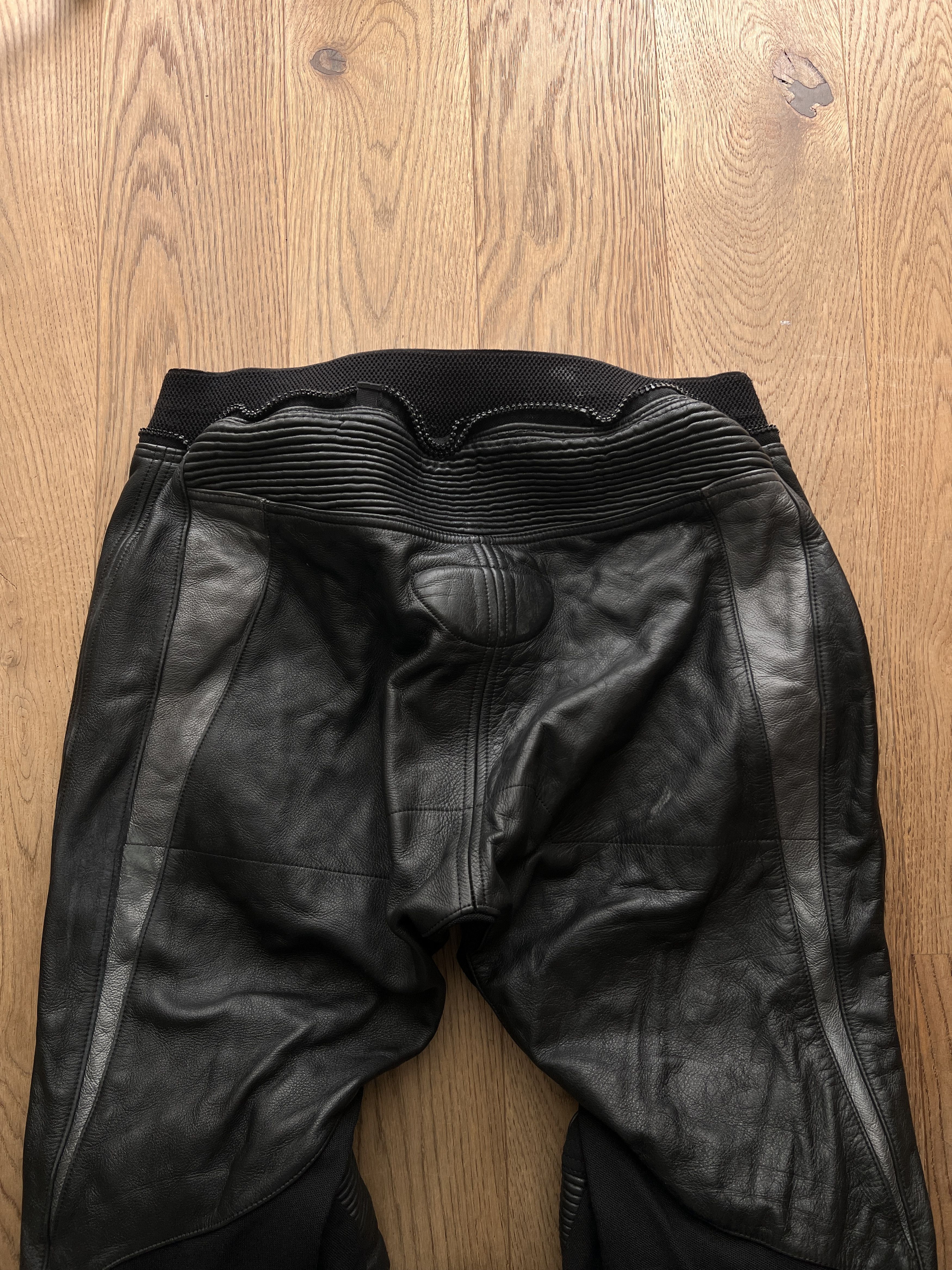 If Six Was Nine Racing leather vintage pants biker avant garde 2000s opium Size US 36 / EU 52 - 11 Thumbnail