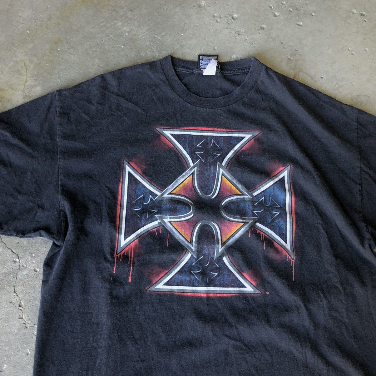 Vintage × WWF Vintage 2003 Triple H The Game Cross Y2K Tee Shirt Size US XXL / EU 58 / 5 - 2 Thumbnail