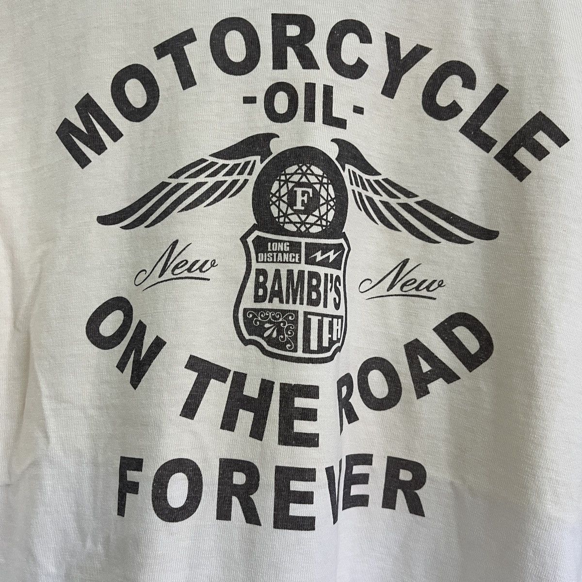 The Flat Head × Vintage Vintage 80s The Flat Head Motorcycle TShirt Size US S / EU 44-46 / 1 - 10 Thumbnail