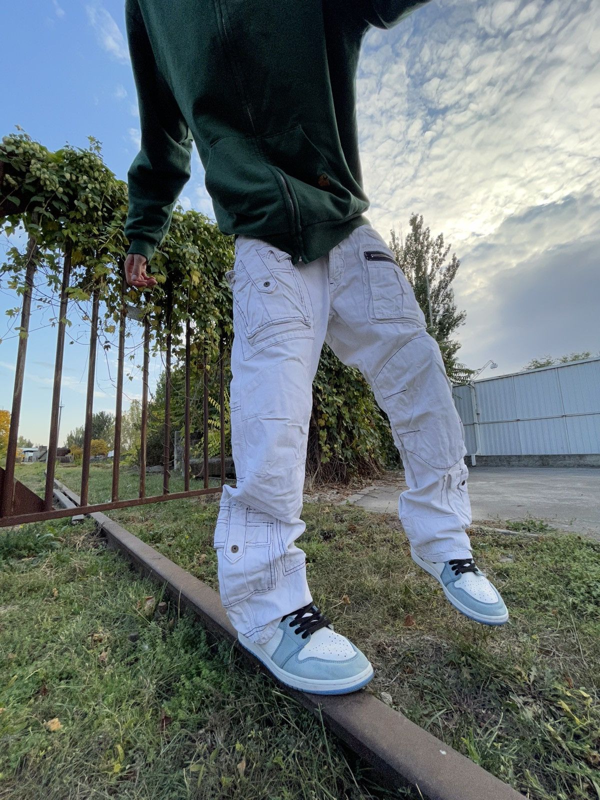 Japanese Brand × Vintage Vintage Cipo&Baxx pants double knee multi pocket Size US 34 / EU 50 - 1 Thumbnail