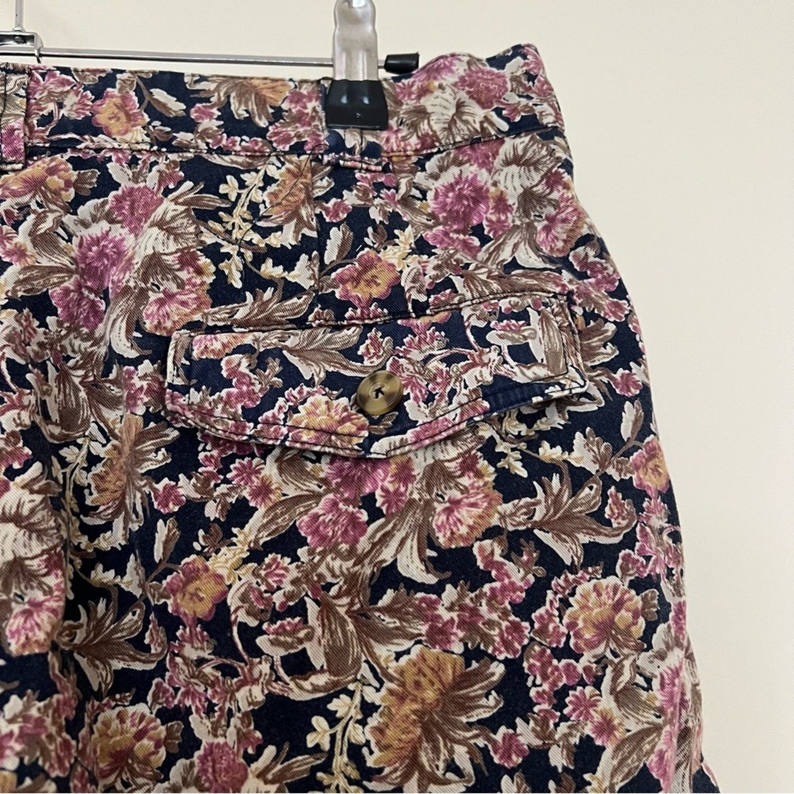 Vintage Vintage 90s Floral Patterned Golf Shorts Size US 32 / EU 48 - 6 Thumbnail