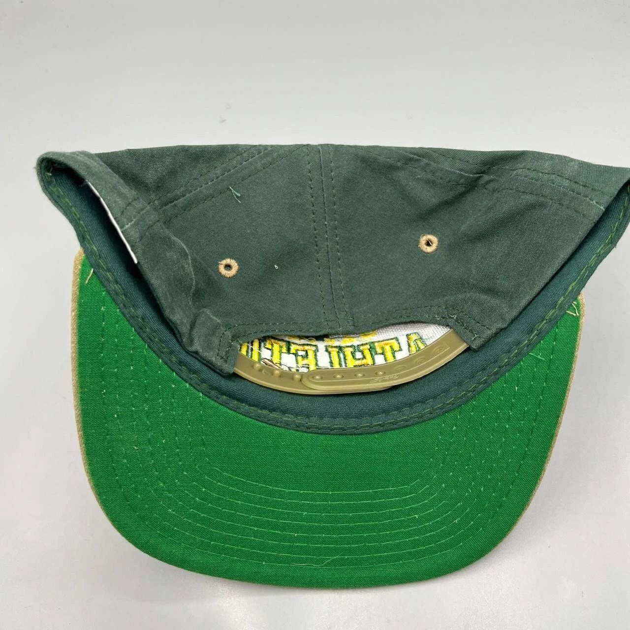 Signatures × Vintage Oakland Athletics Hat Men Green Brown MLB Snap Back Size ONE SIZE - 6 Thumbnail