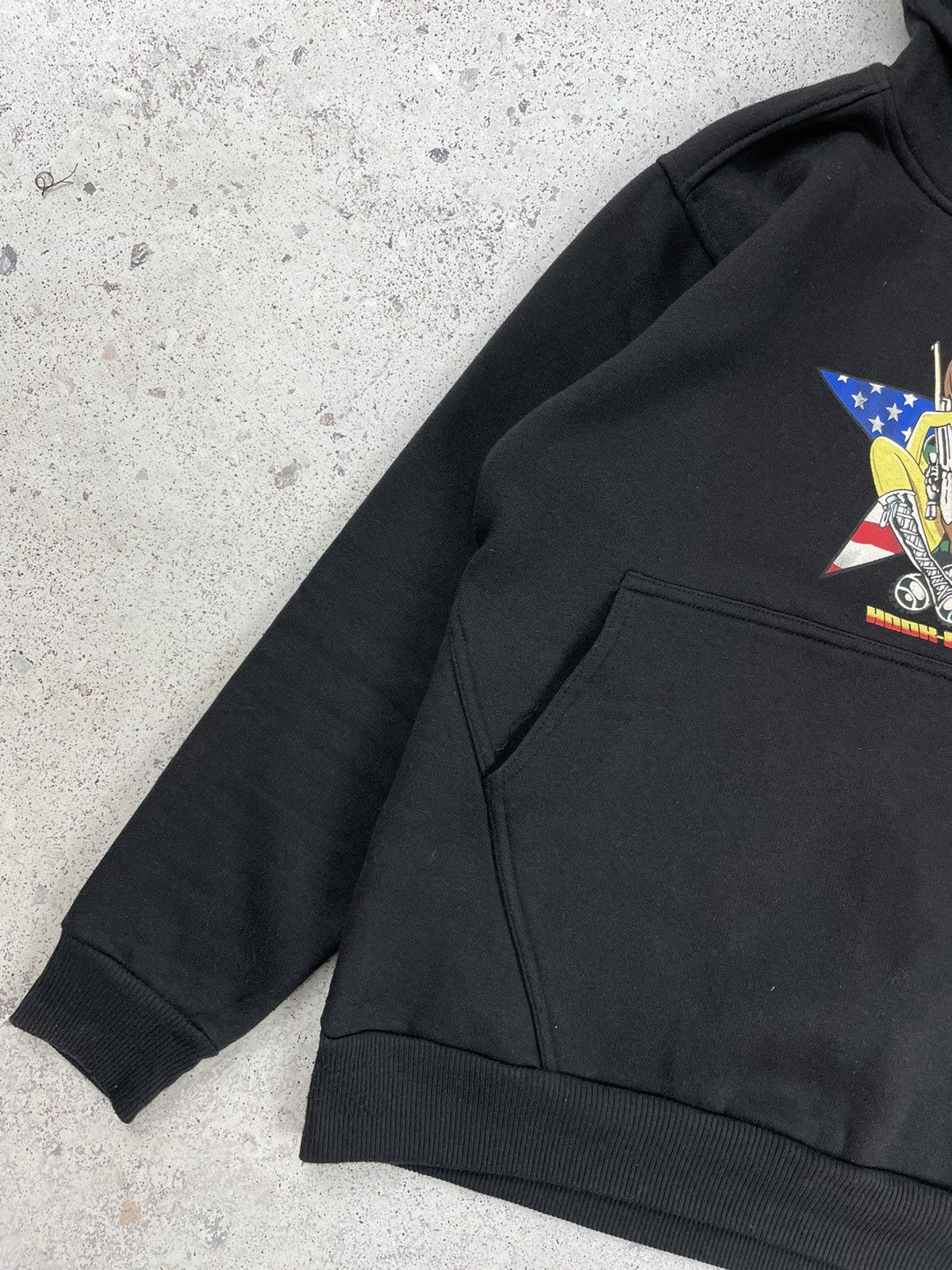 Hook-Ups × Vintage Vintage Hook-Ups Logo Hoodie Black Size US S / EU 44-46 / 1 - 3 Thumbnail
