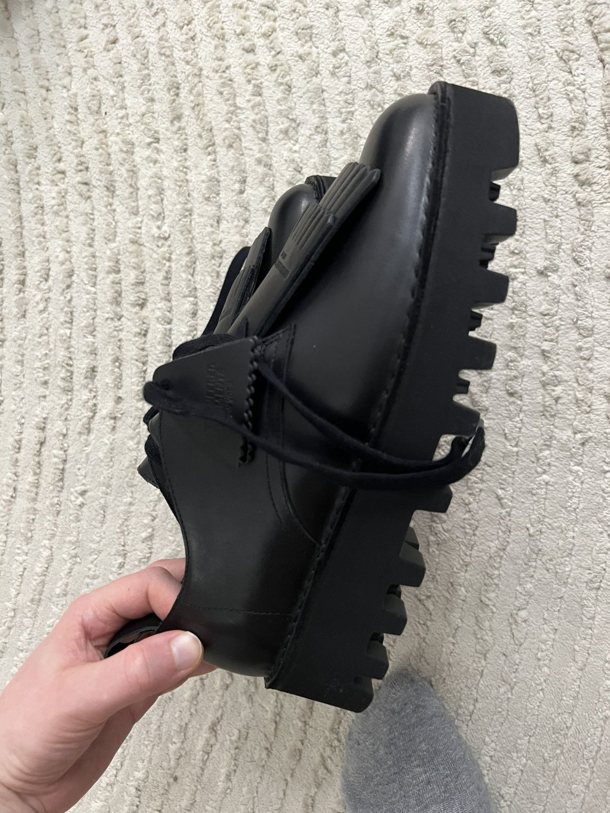 Engineered Garments × Sebago Engineered Garments X Sebago black